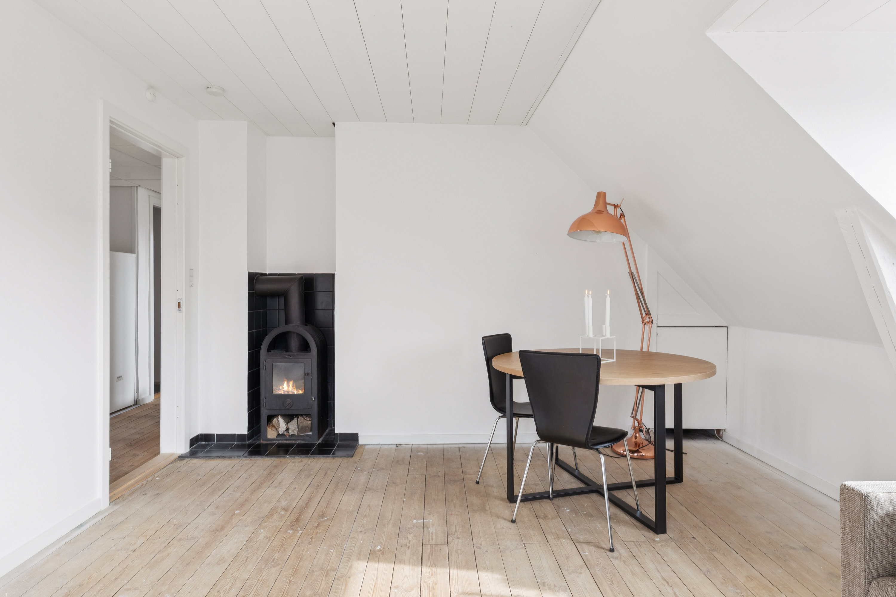 Fremhævet stue billede i fuldskærmstilstand. Billede af Slotsherrensvej 114, 1., 2720 Vanløse