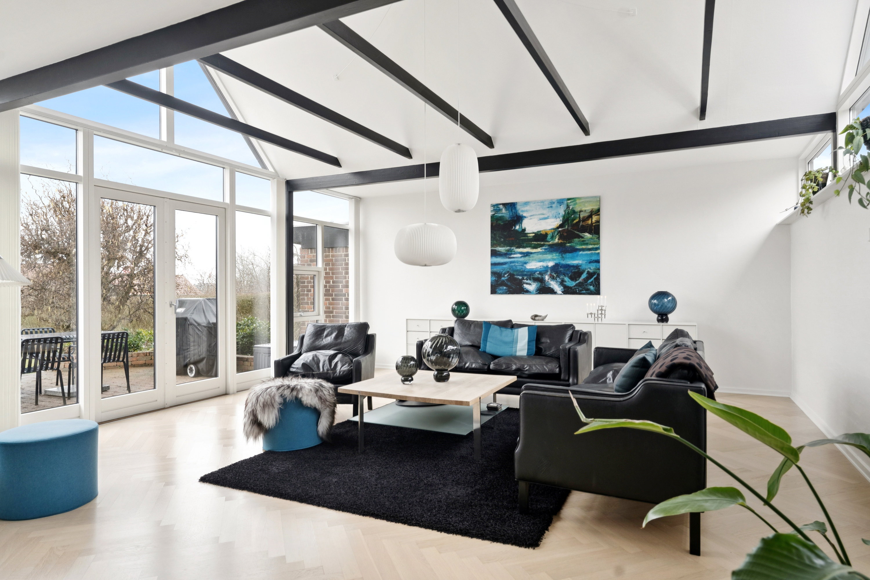 Fremhævet stue billede i fuldskærmstilstand. Billede af Brorsonsvej 39, 8850 Bjerringbro