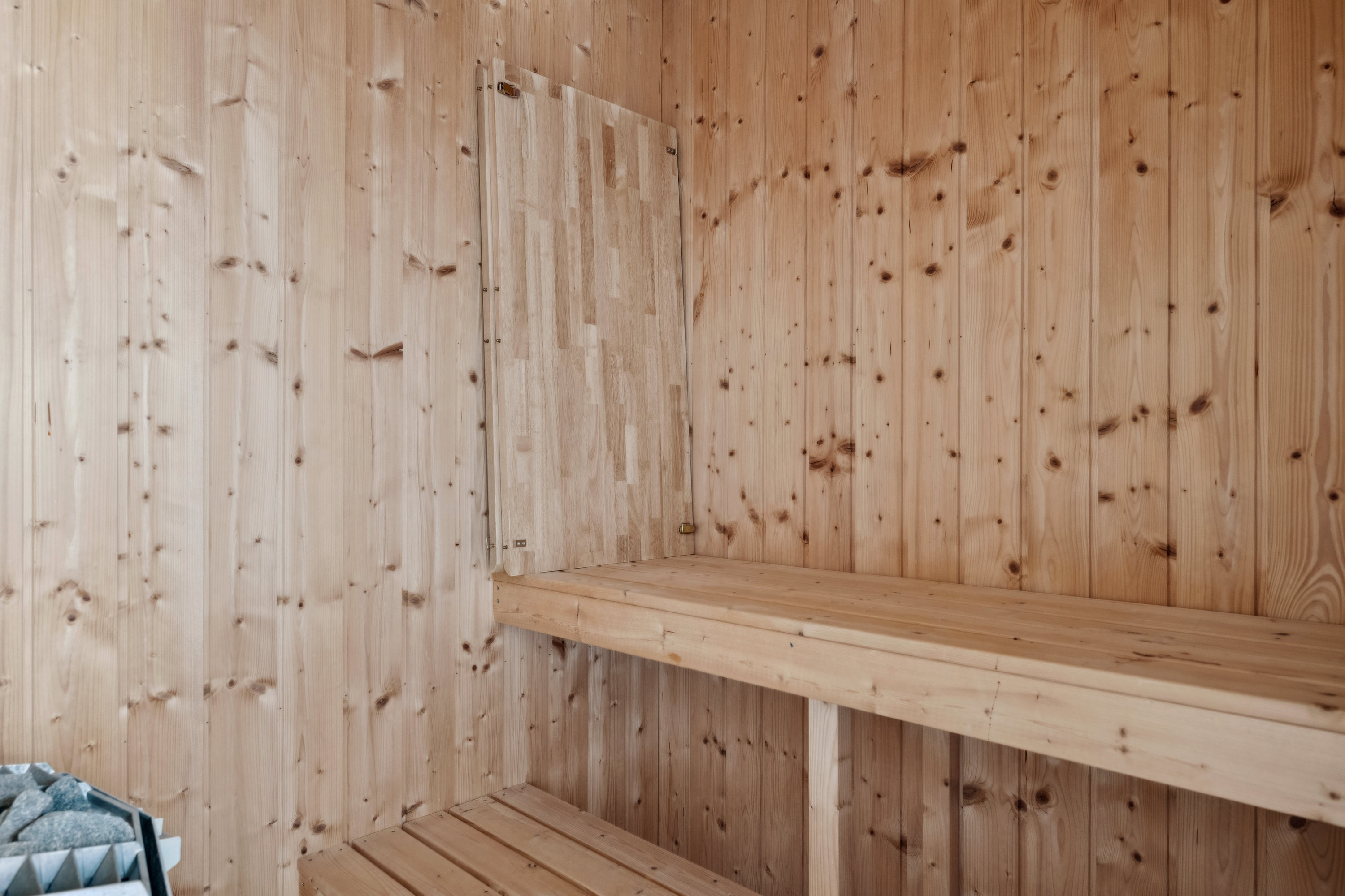 Fremhævet sauna billede i fuldskærmstilstand. Billede af Bjarkes Grund 3, Øer, 8400 Ebeltoft