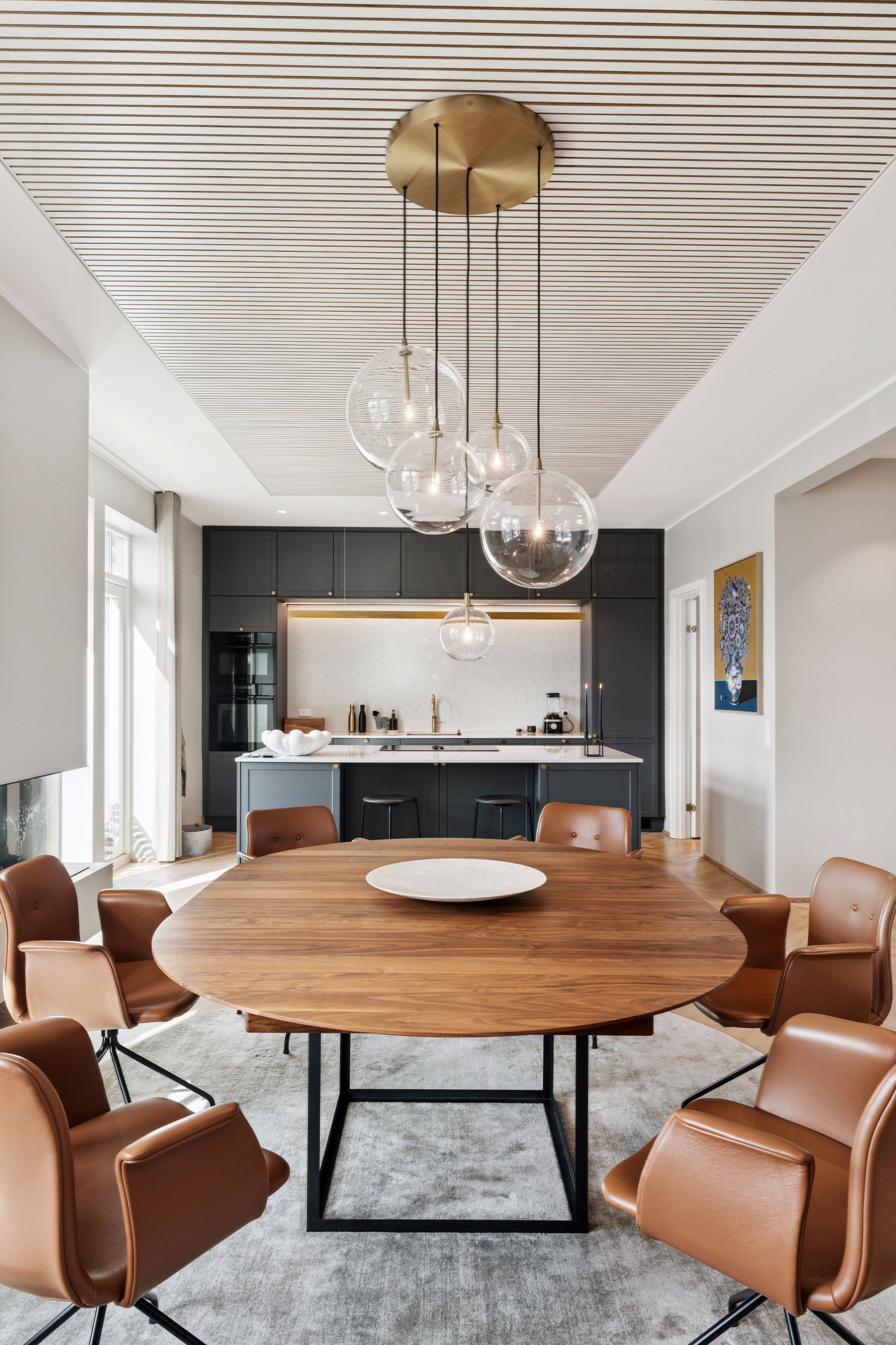 Fremhævet stue billede i fuldskærmstilstand. Billede af Anne Maries Vej 14, 1., 9000 Aalborg