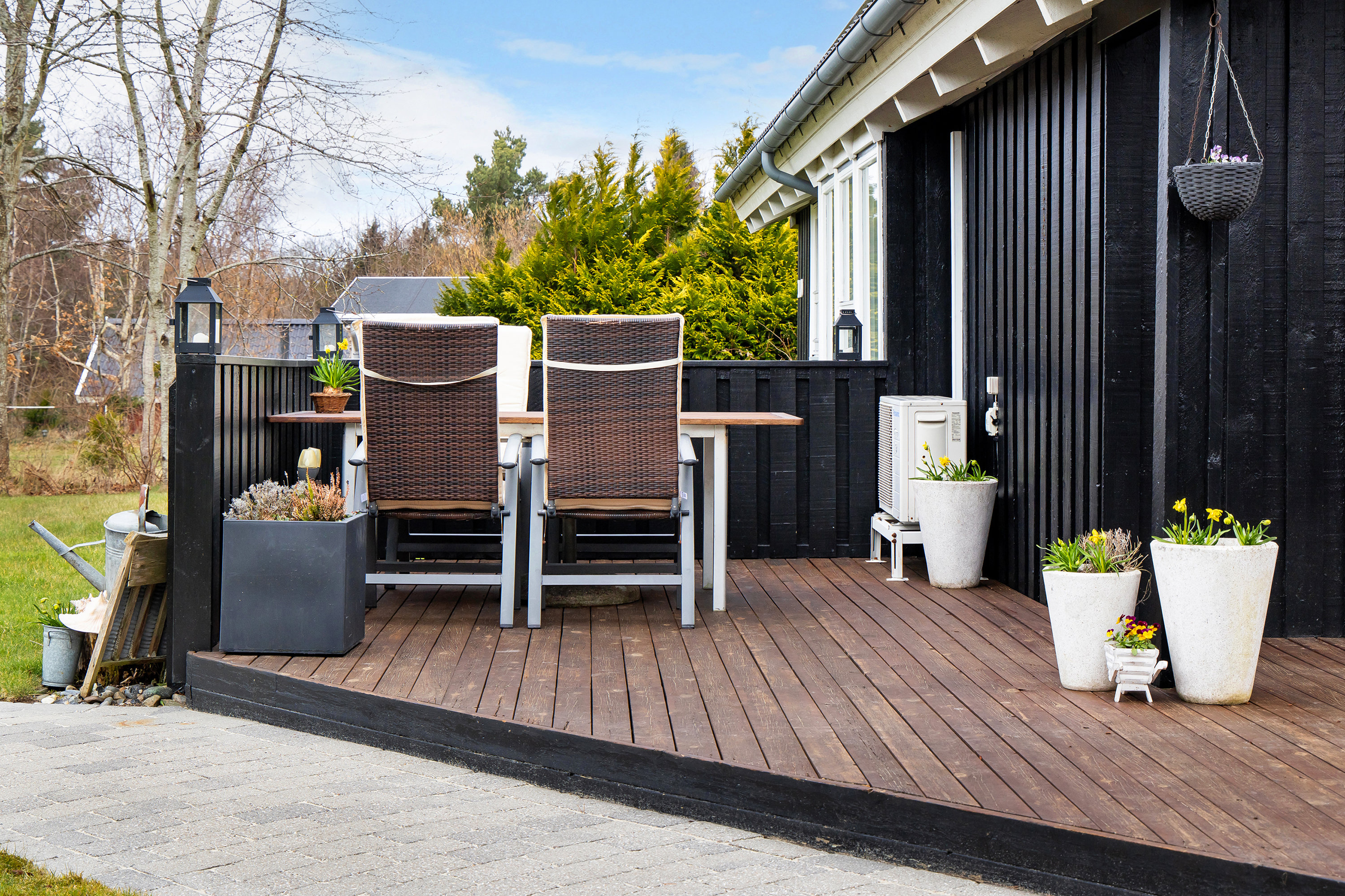 Fremhævet terrasse billede i fuldskærmstilstand. Billede af Tofteager 10, Udsholt, 3230 Græsted