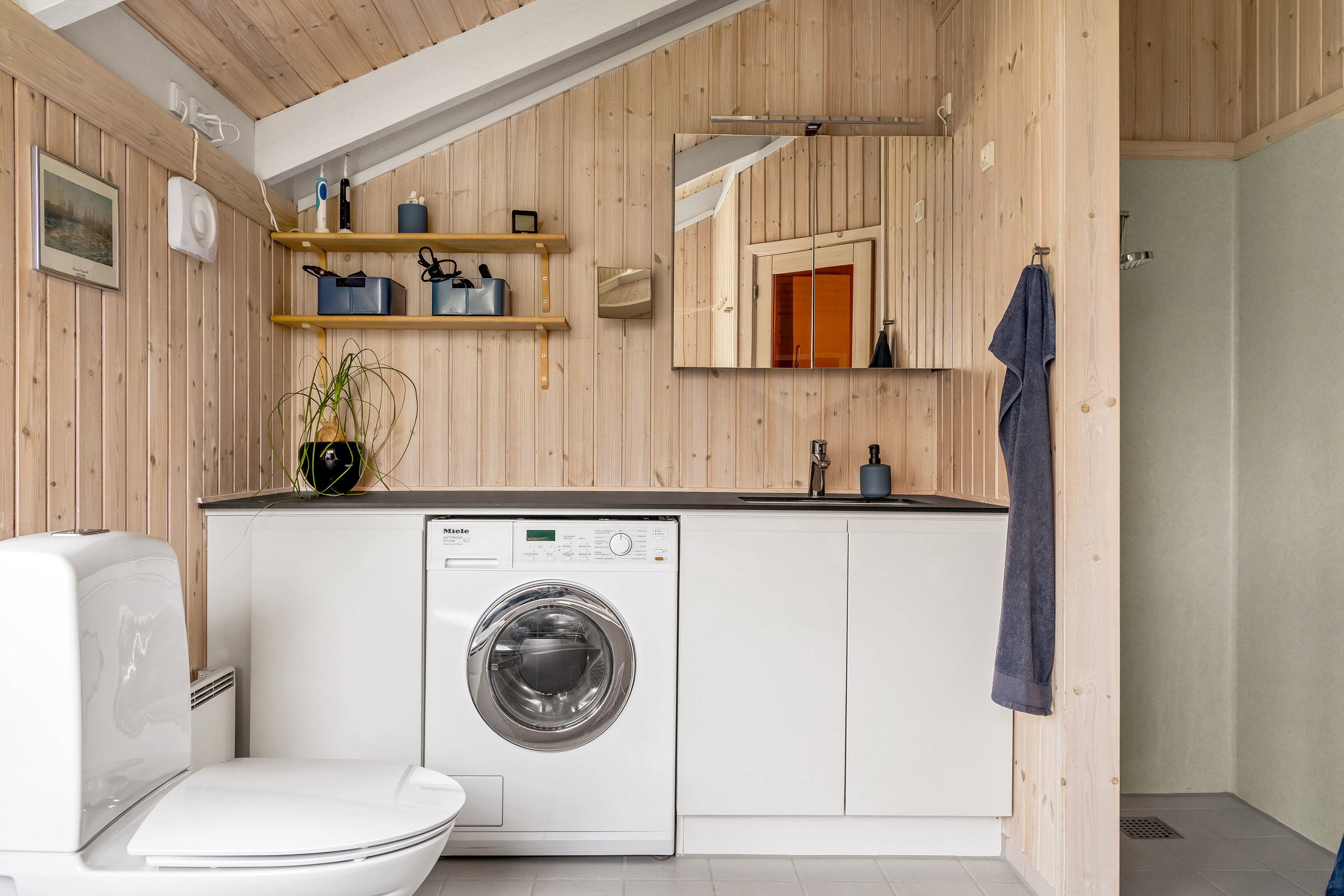 Fremhævet badeværelse billede i fuldskærmstilstand. Billede af Tofteager 10, Udsholt, 3230 Græsted