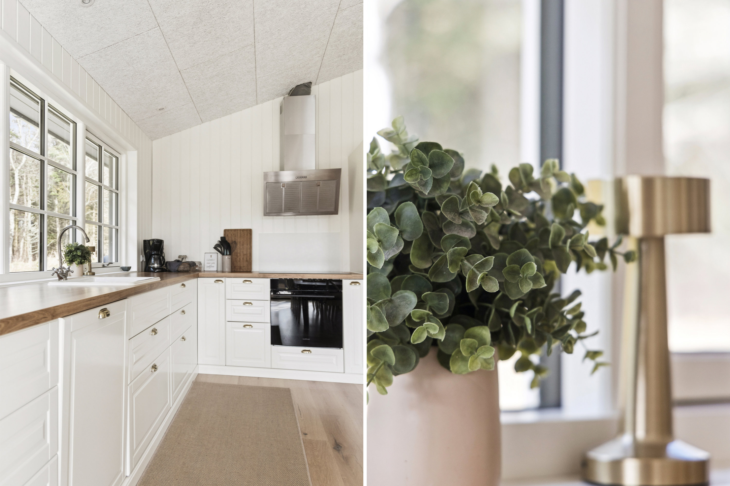 Fremhævet køkken billede i fuldskærmstilstand. Billede af Orionvej 8, 9370 Hals