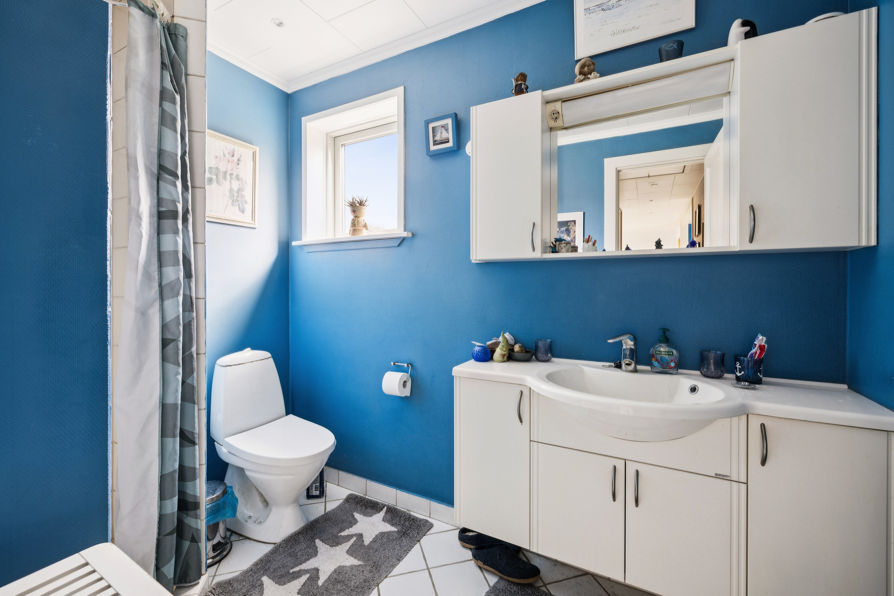 Fremhævet badeværelse billede i fuldskærmstilstand. Billede af Lønkildevej 5, Lindelse, 5900 Rudkøbing