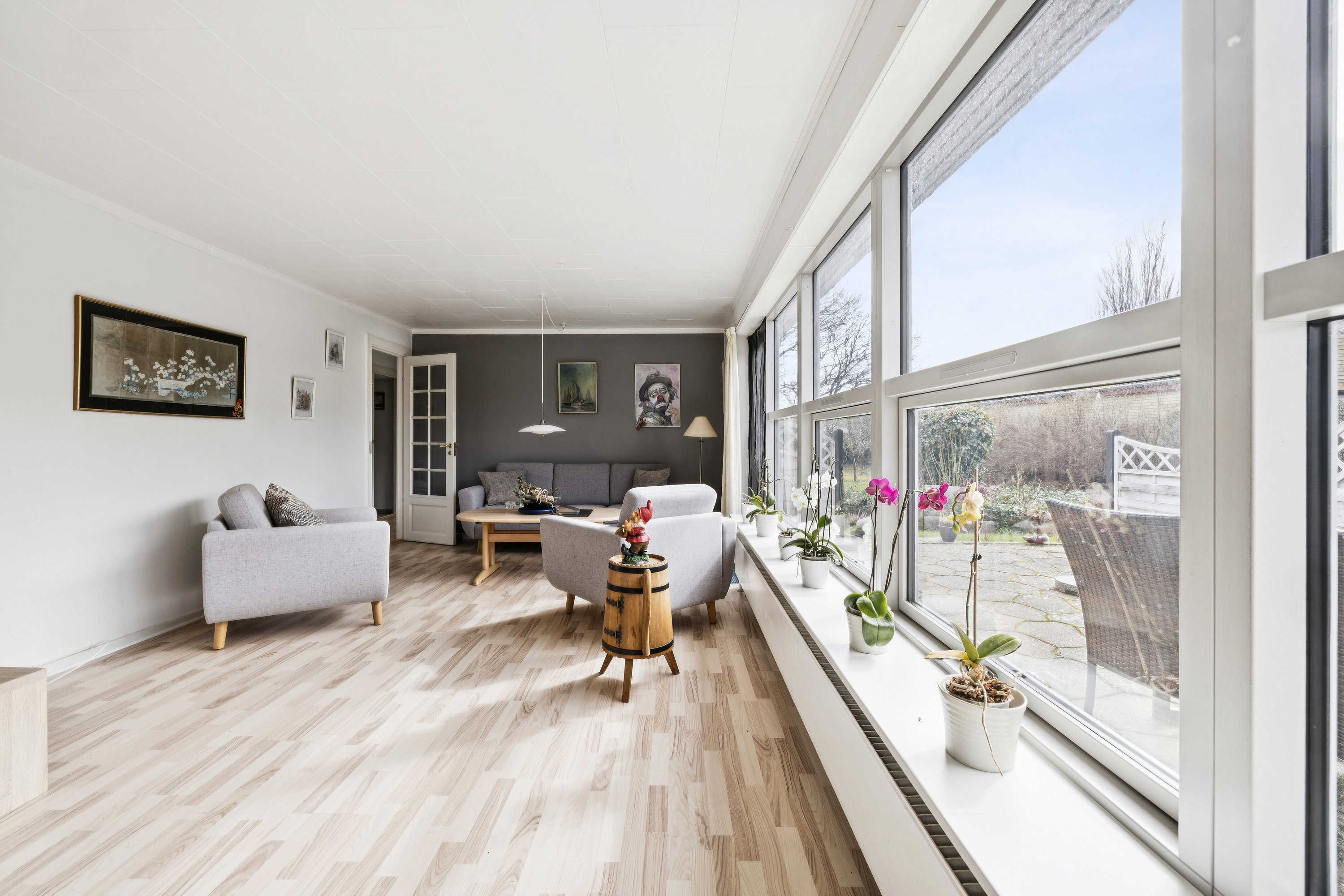 Fremhævet stue billede i fuldskærmstilstand. Billede af Lønkildevej 5, Lindelse, 5900 Rudkøbing