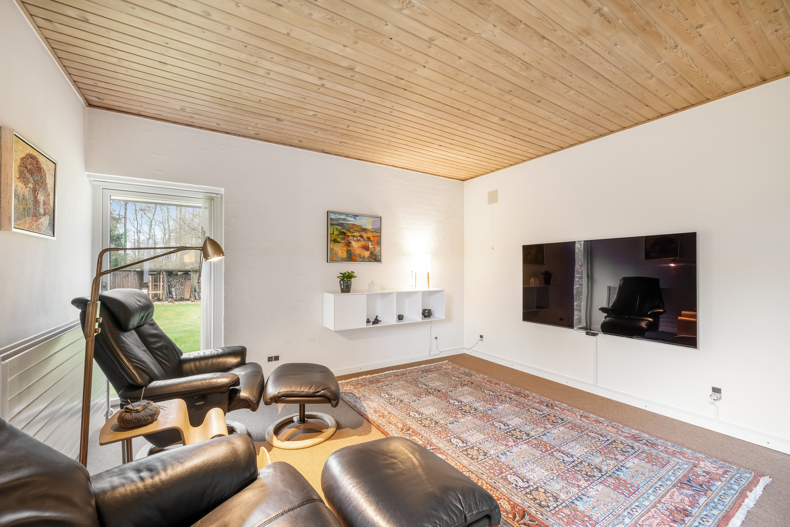 Fremhævet stue billede i fuldskærmstilstand. Billede af Parkallé 10, 6880 Tarm