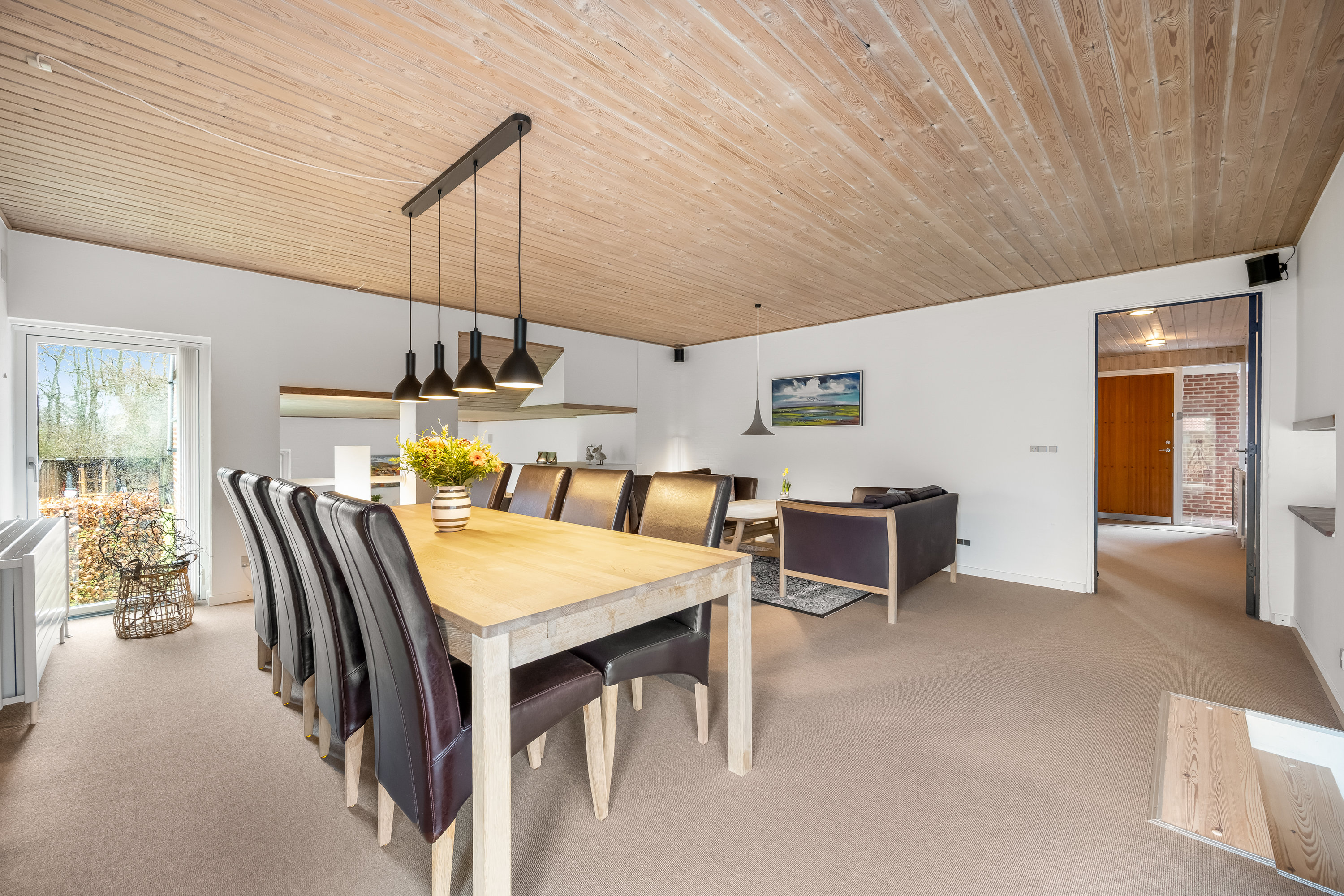 Fremhævet stue billede i fuldskærmstilstand. Billede af Parkallé 10, 6880 Tarm