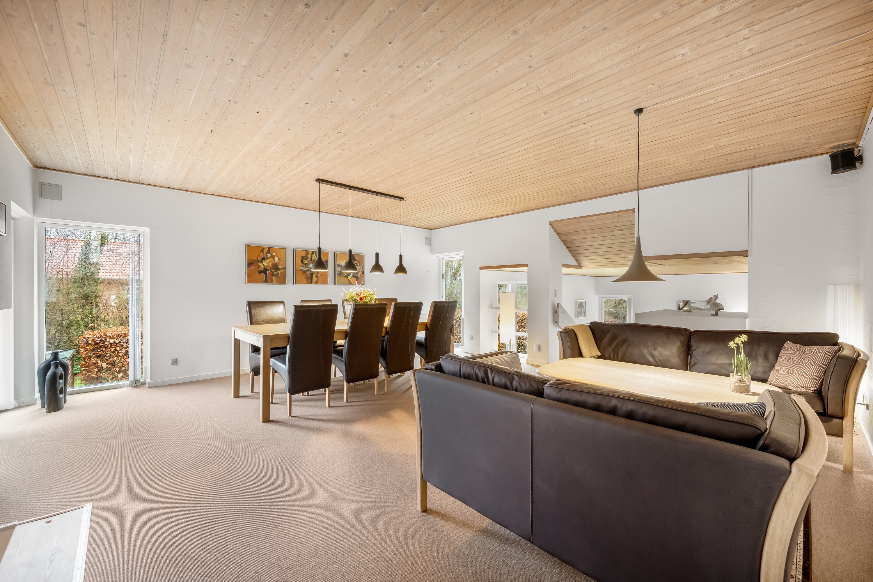 Fremhævet stue billede i fuldskærmstilstand. Billede af Parkallé 10, 6880 Tarm