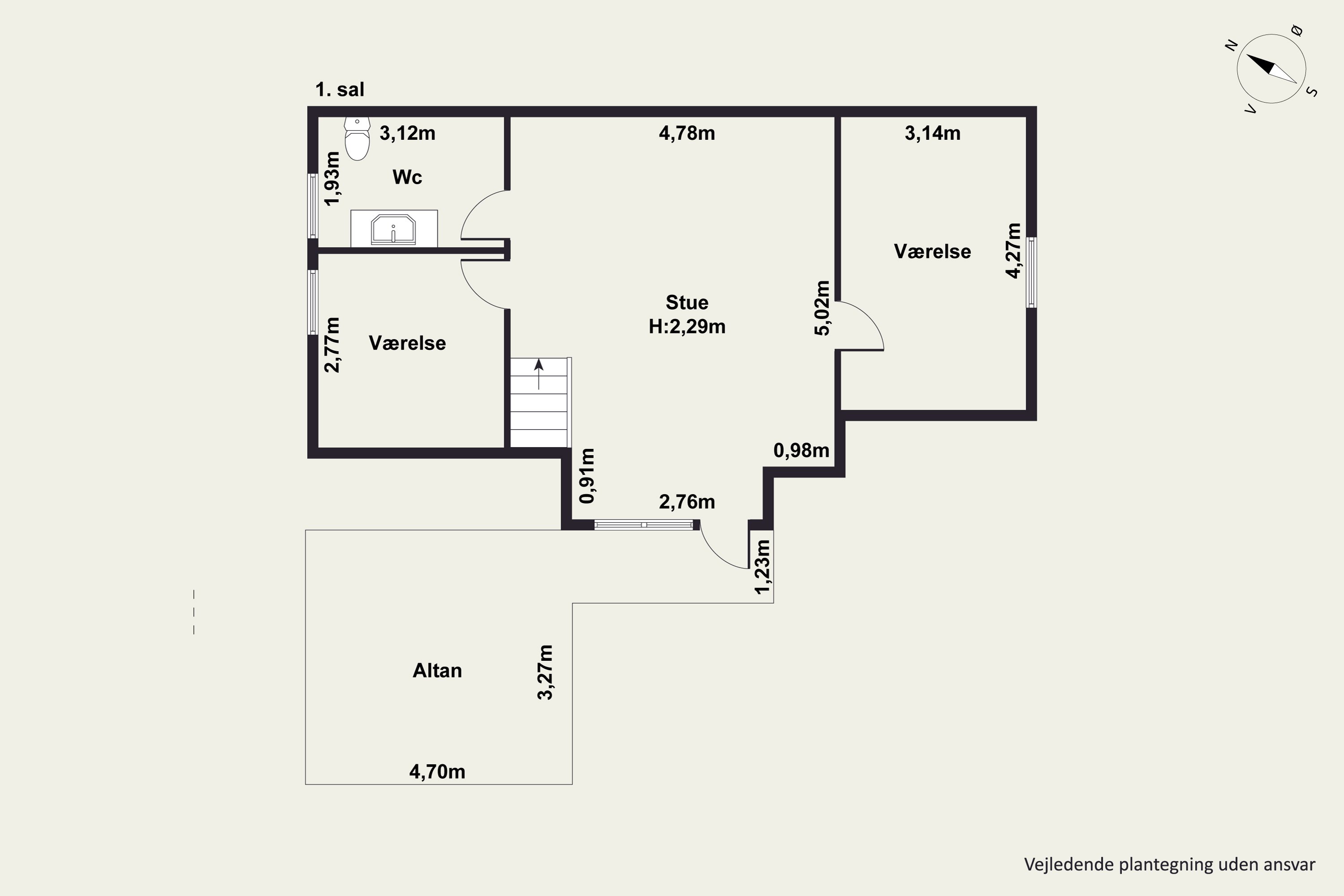 Plantegninger billede af Teglgårdvej 4, Hostrup, 7860 Spøttrup