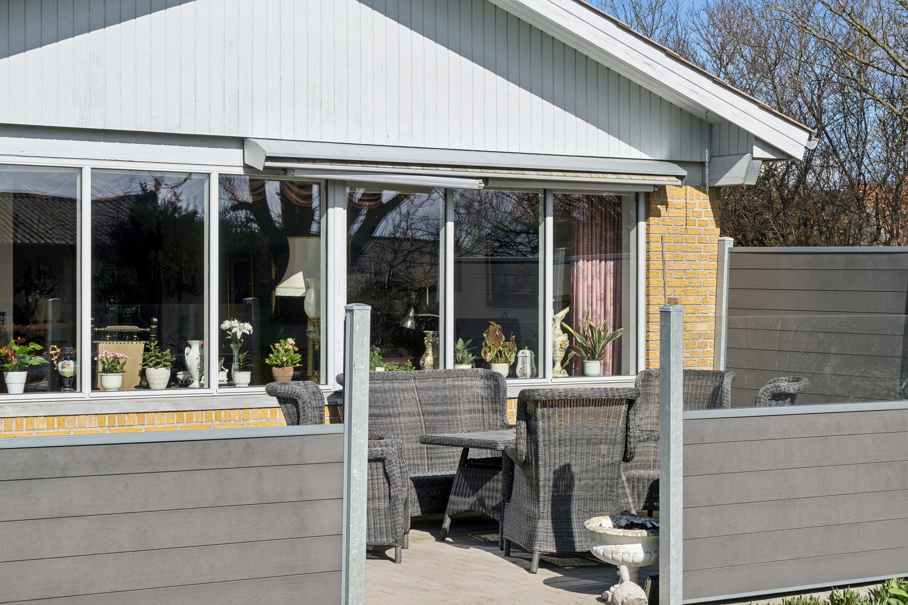 Fremhævet terrasse billede i fuldskærmstilstand. Billede af Gartnervænget 9, 7752 Snedsted