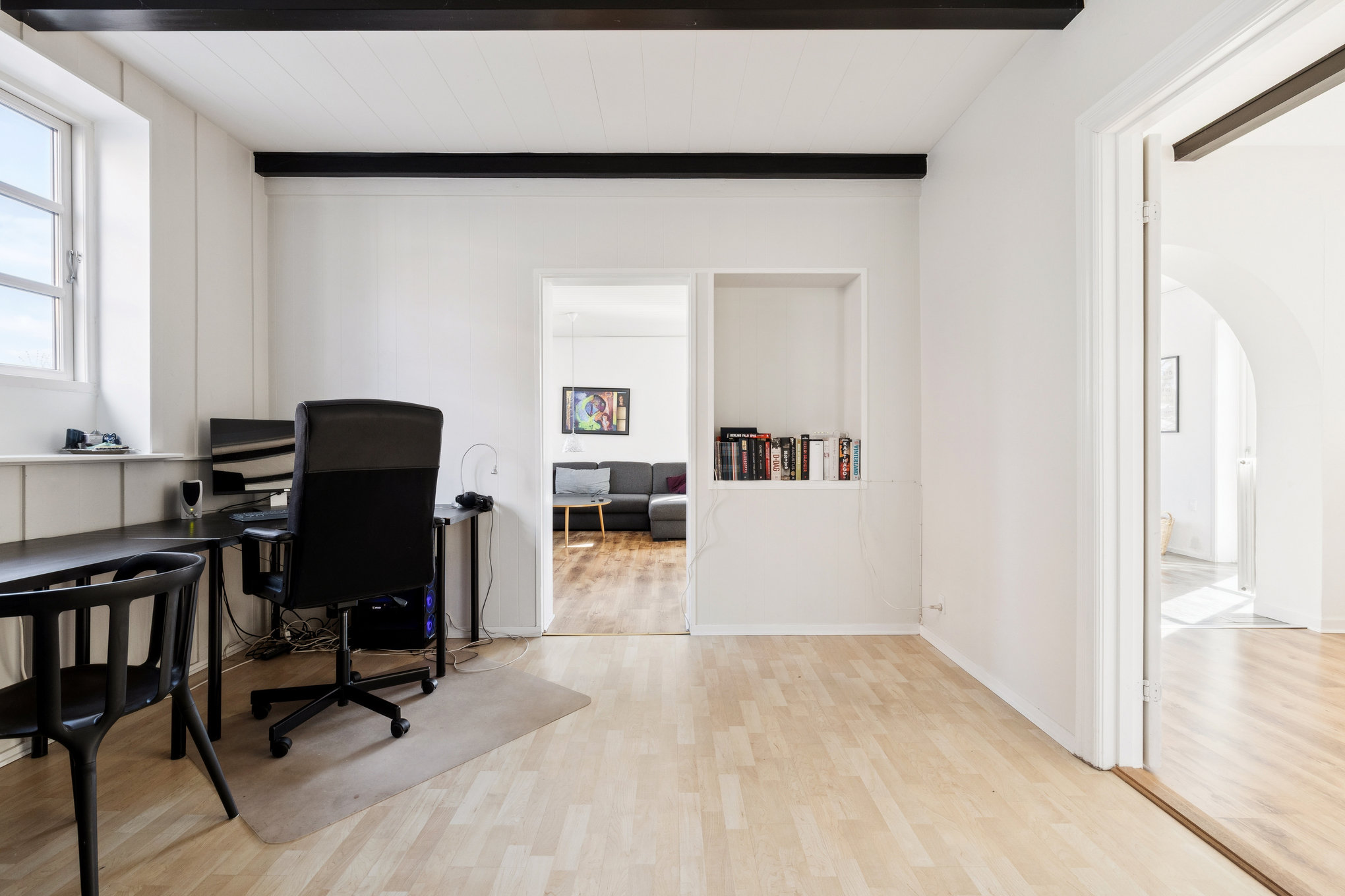 Fremhævet stue billede i fuldskærmstilstand. Billede af Nørre Boulevard 7, 8900 Randers C