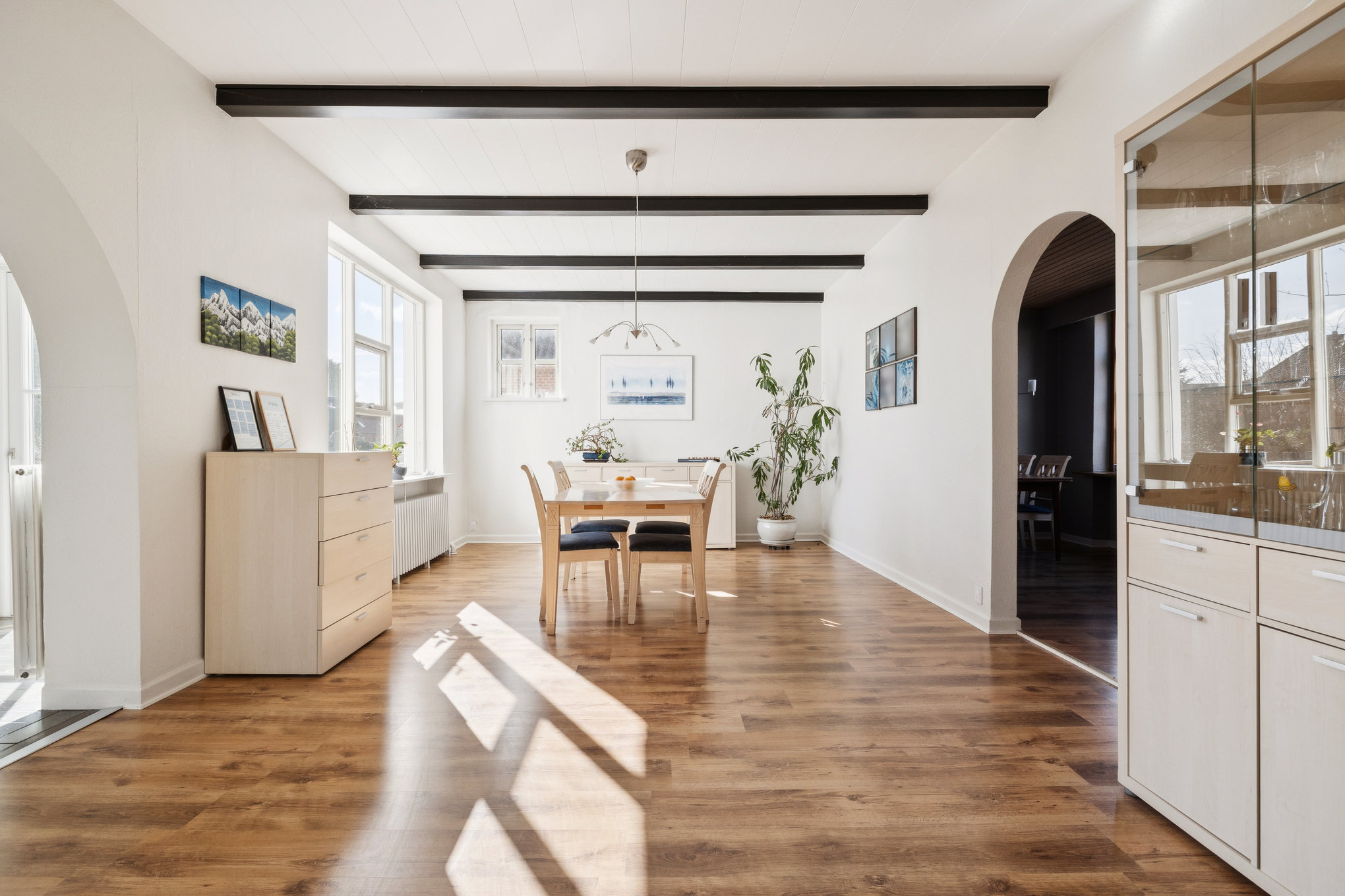 Fremhævet stue billede i fuldskærmstilstand. Billede af Nørre Boulevard 7, 8900 Randers C