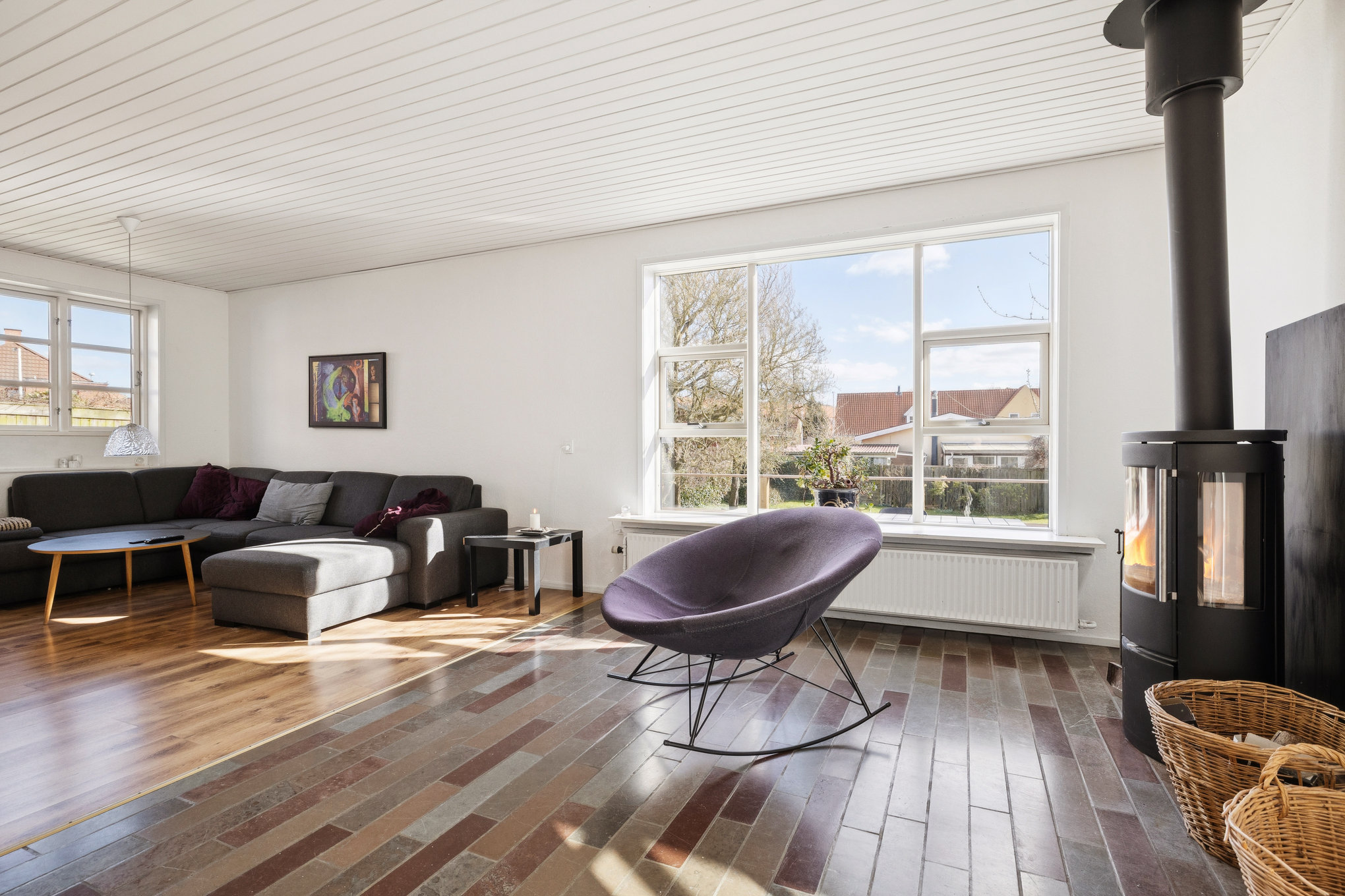 Fremhævet stue billede i fuldskærmstilstand. Billede af Nørre Boulevard 7, 8900 Randers C