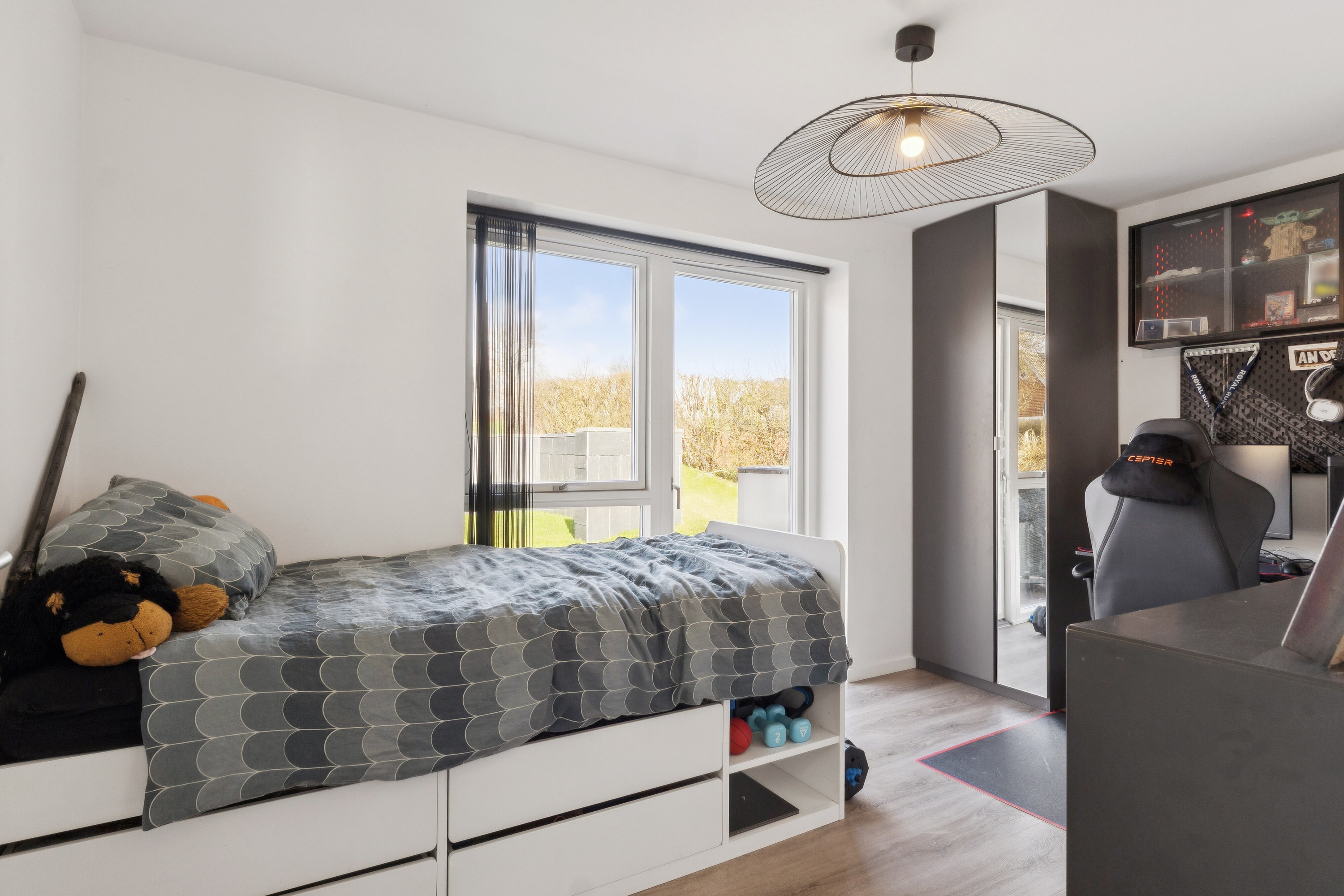 Fremhævet soveværelse billede i fuldskærmstilstand. Billede af Hornsherredvej 155, Lyndby, 4070 Kirke Hyllinge