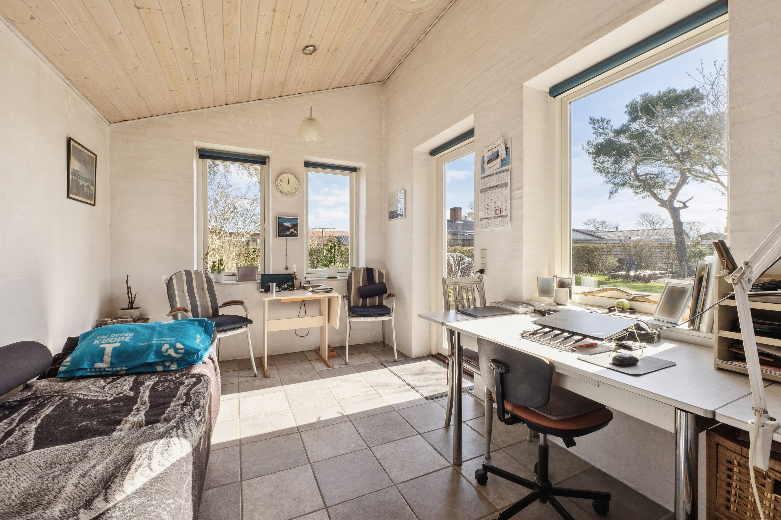 Fremhævet stue billede i fuldskærmstilstand. Billede af Hasselvænget 23, 7800 Skive