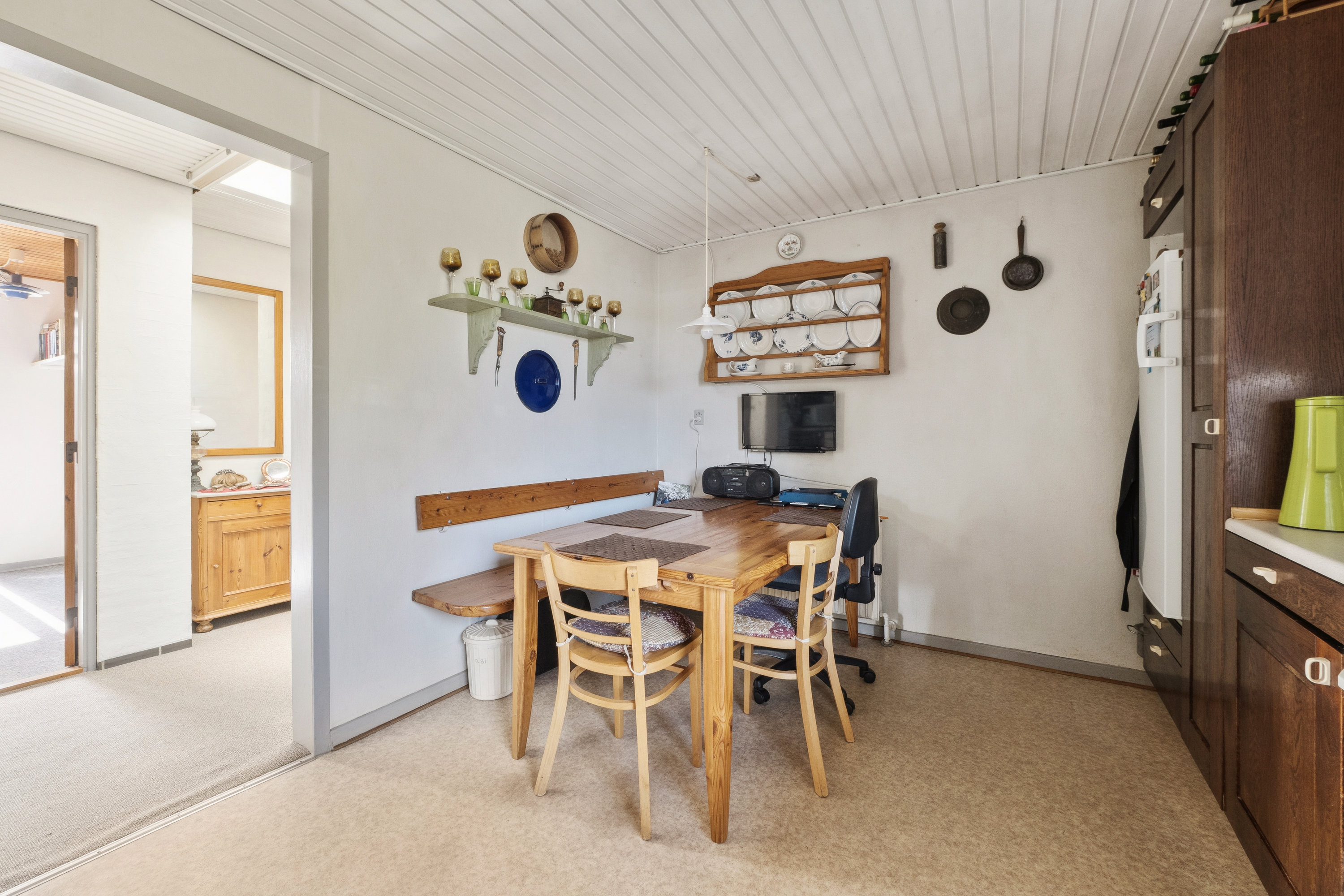 Fremhævet stue billede i fuldskærmstilstand. Billede af Hasselvænget 23, 7800 Skive