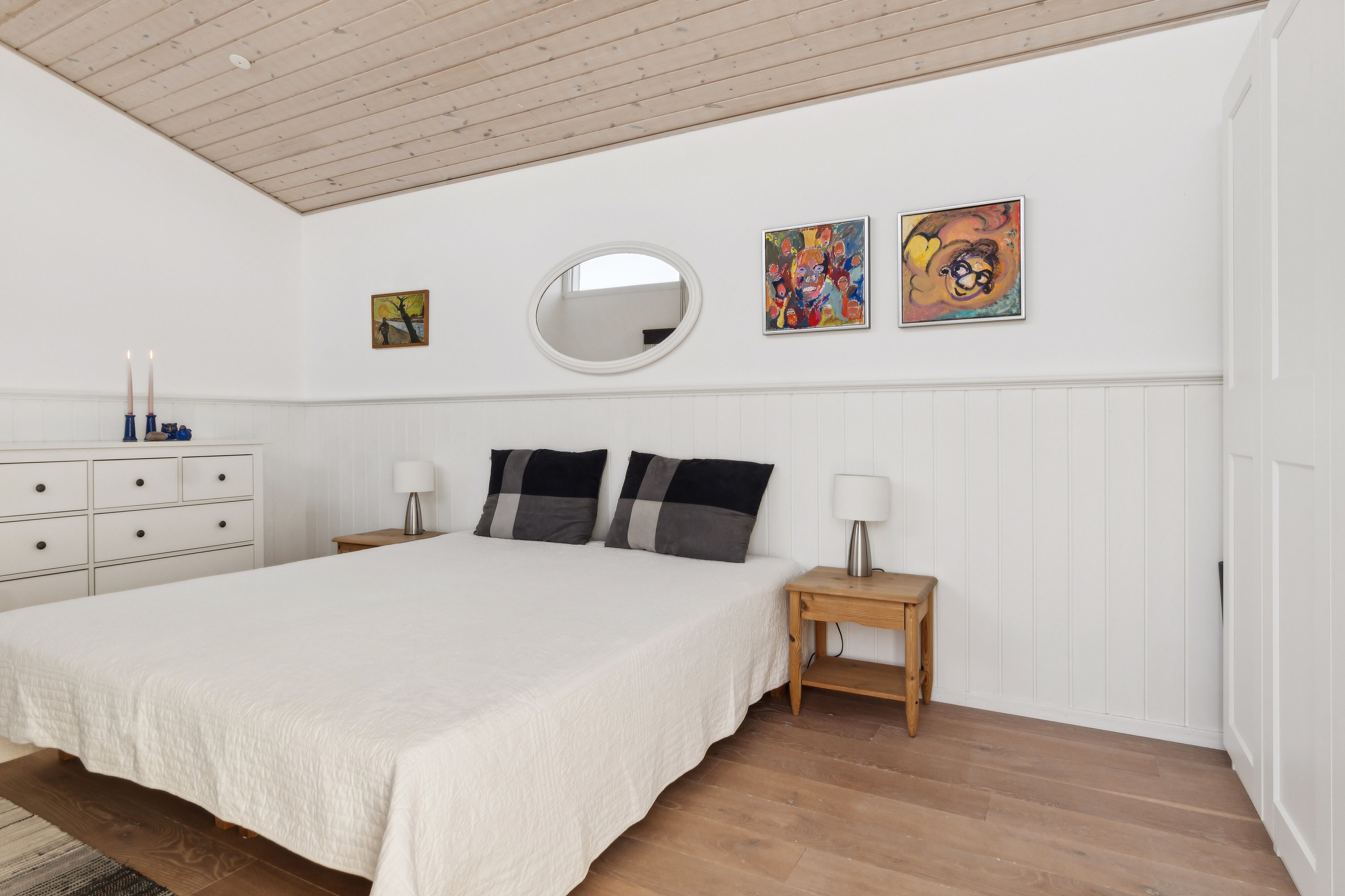 Fremhævet soveværelse billede i fuldskærmstilstand. Billede af Blikvej 4, 4400 Kalundborg