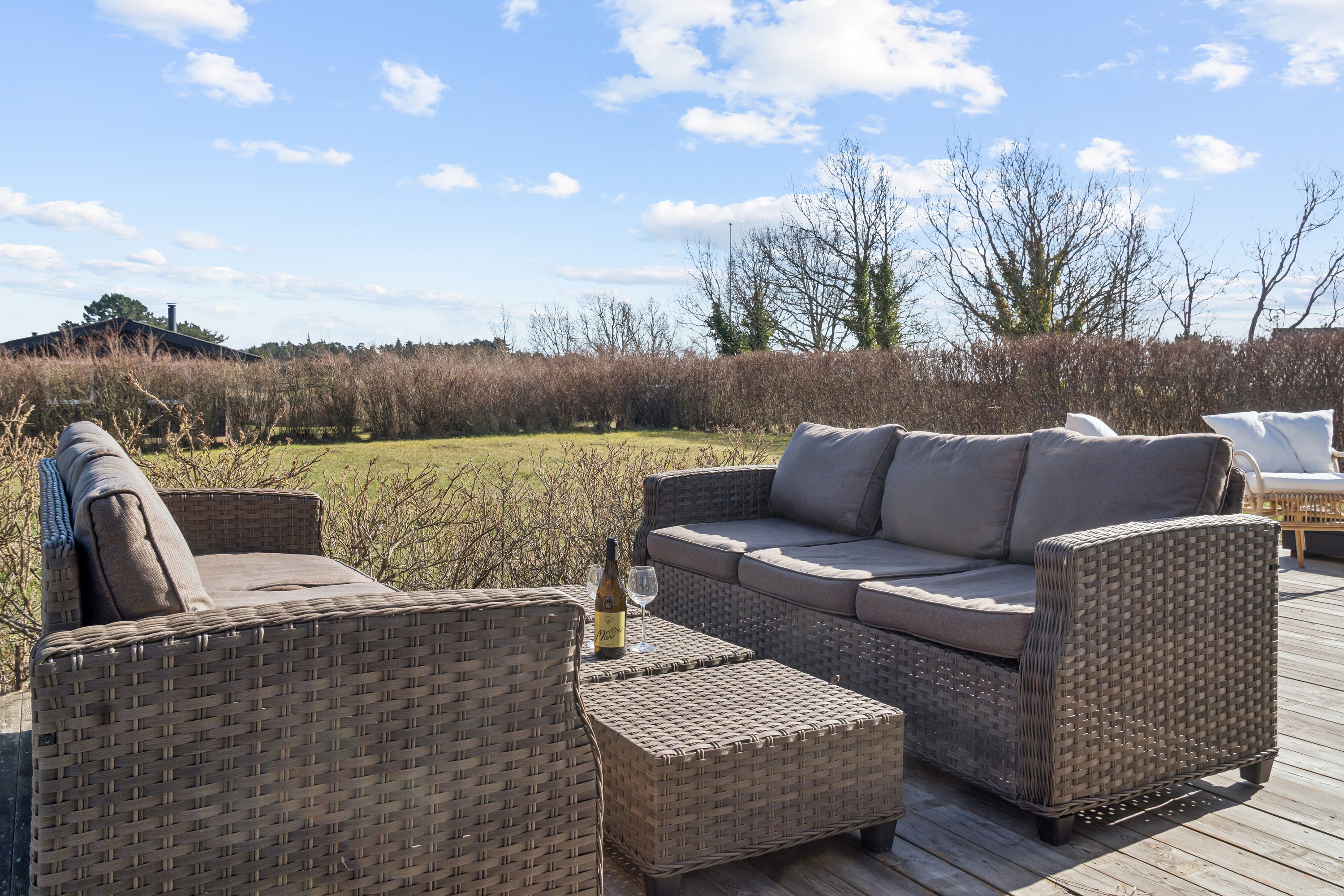 Fremhævet terrasse billede i fuldskærmstilstand. Billede af Blikvej 4, 4400 Kalundborg