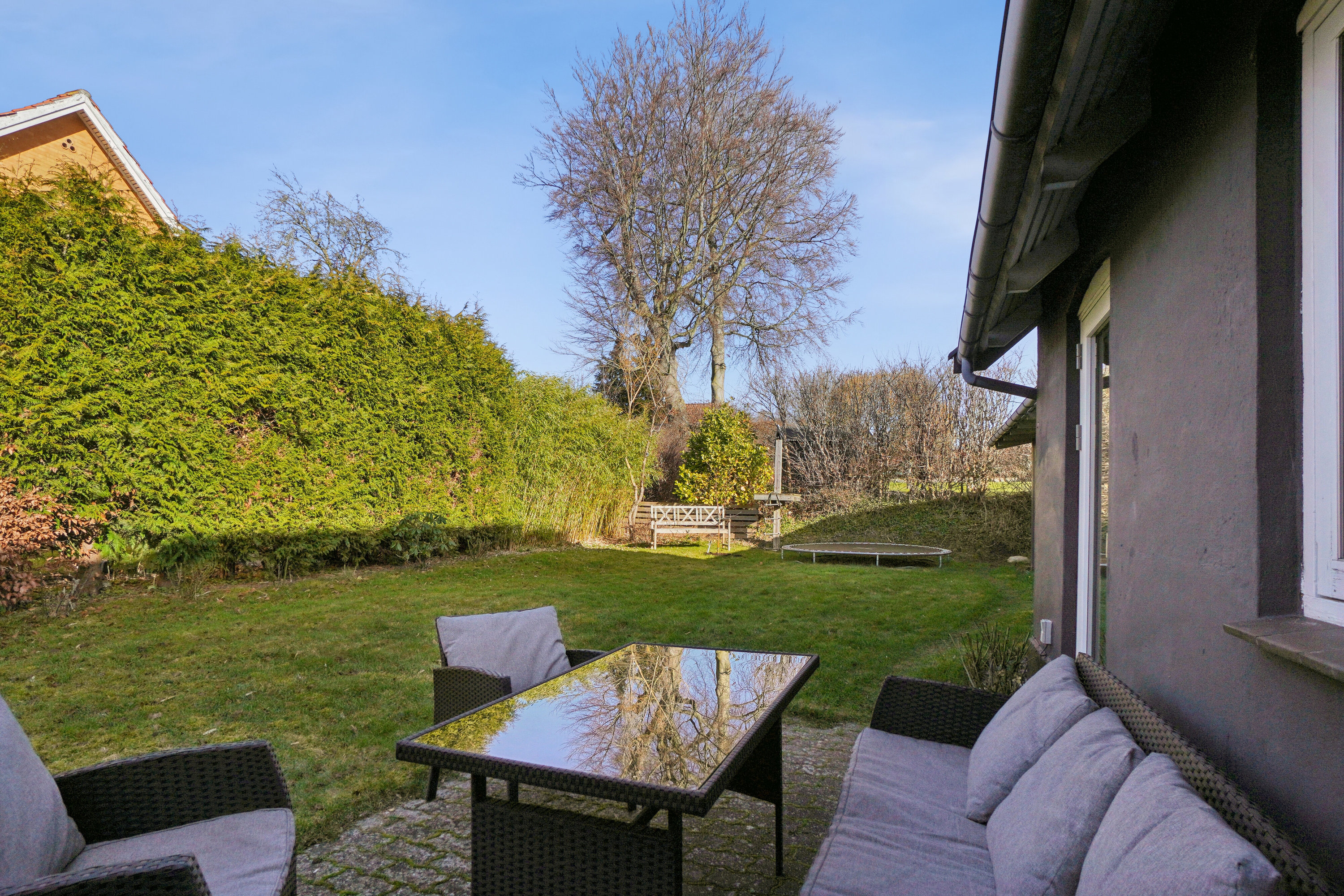 Fremhævet terrasse billede i fuldskærmstilstand. Billede af Åvej 18A, Himmelev, 4000 Roskilde