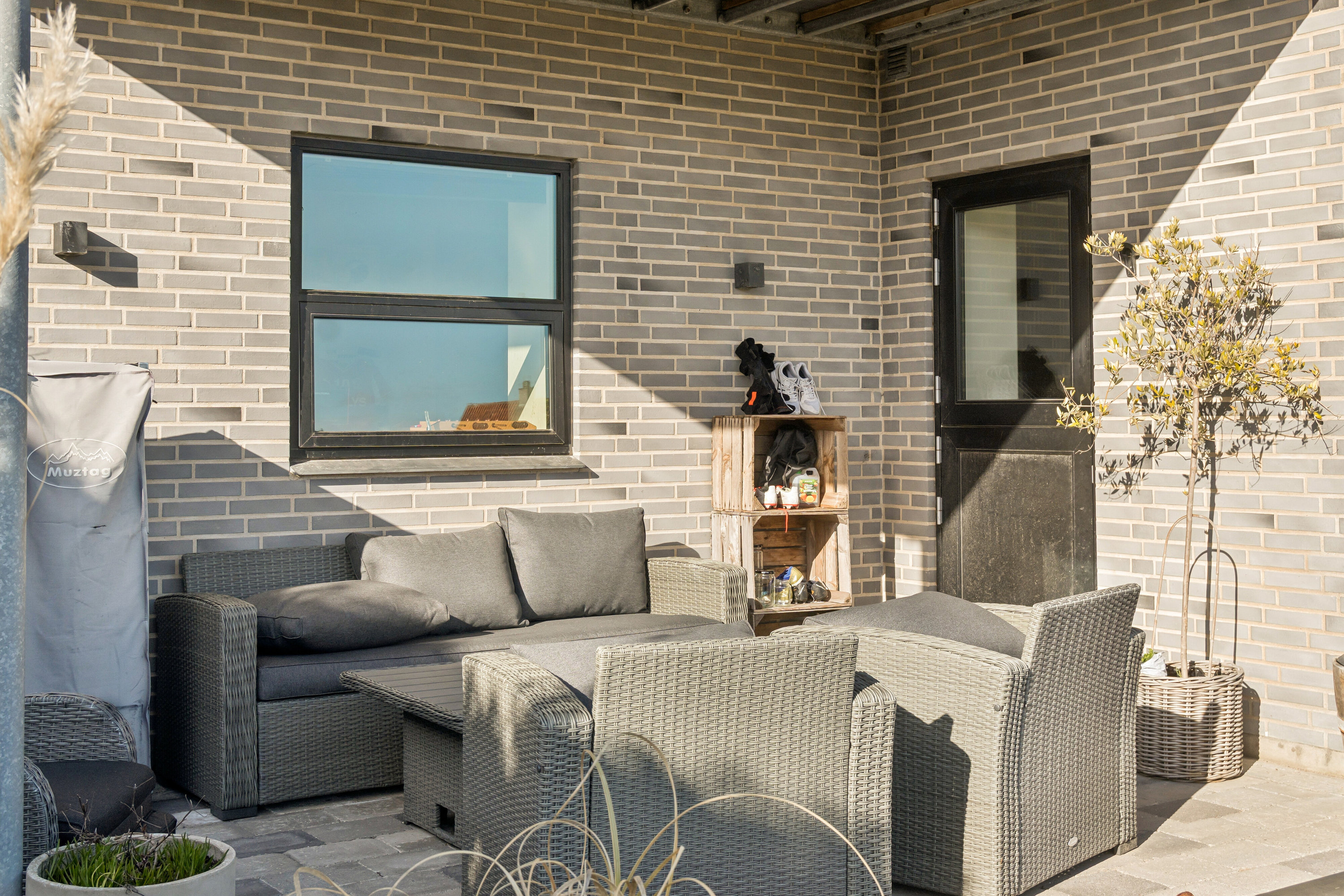 Fremhævet terrasse billede i fuldskærmstilstand. Billede af Lundevej 28, 4400 Kalundborg