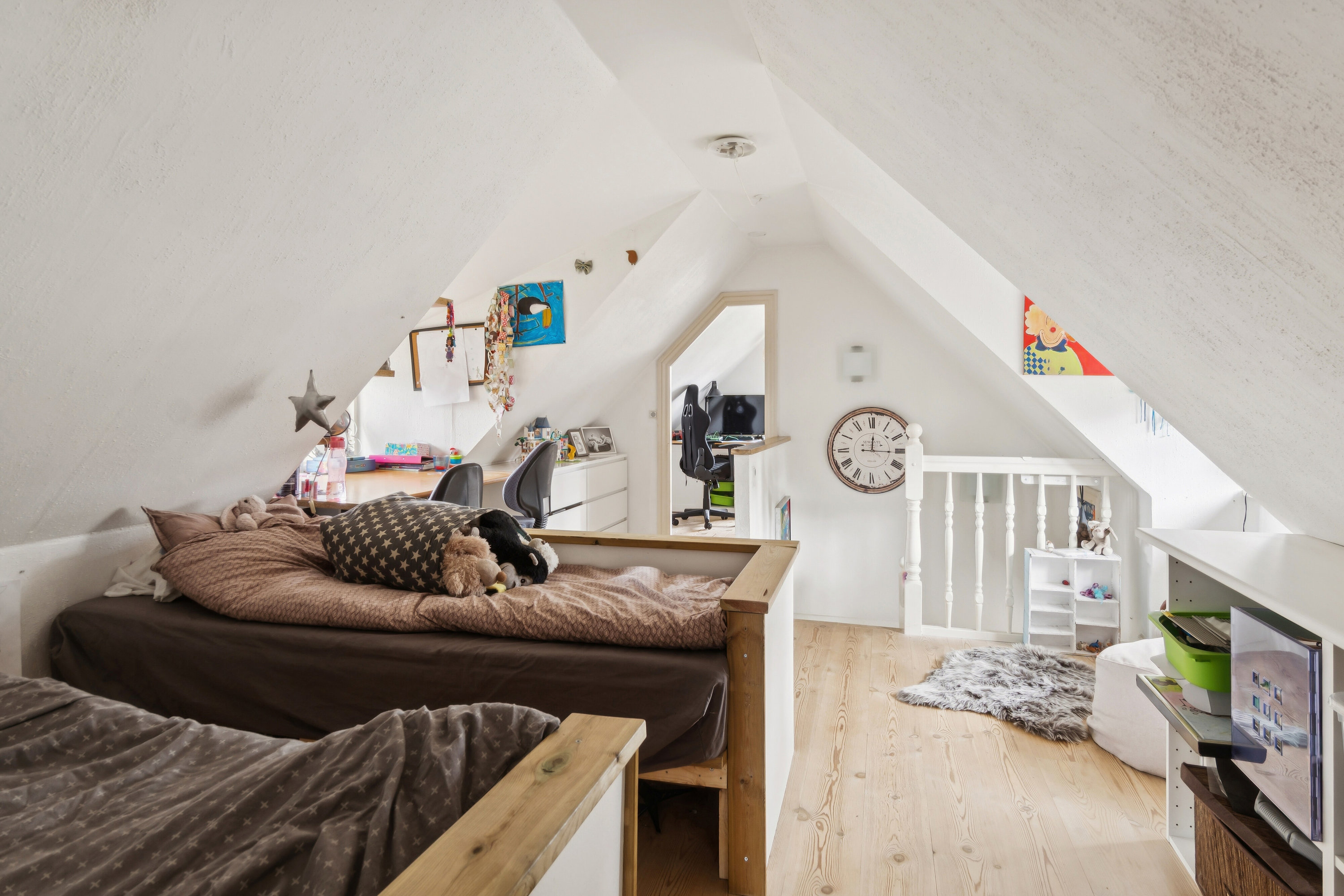 Fremhævet soveværelse billede i fuldskærmstilstand. Billede af Frederiksberg 69, 4470 Svebølle