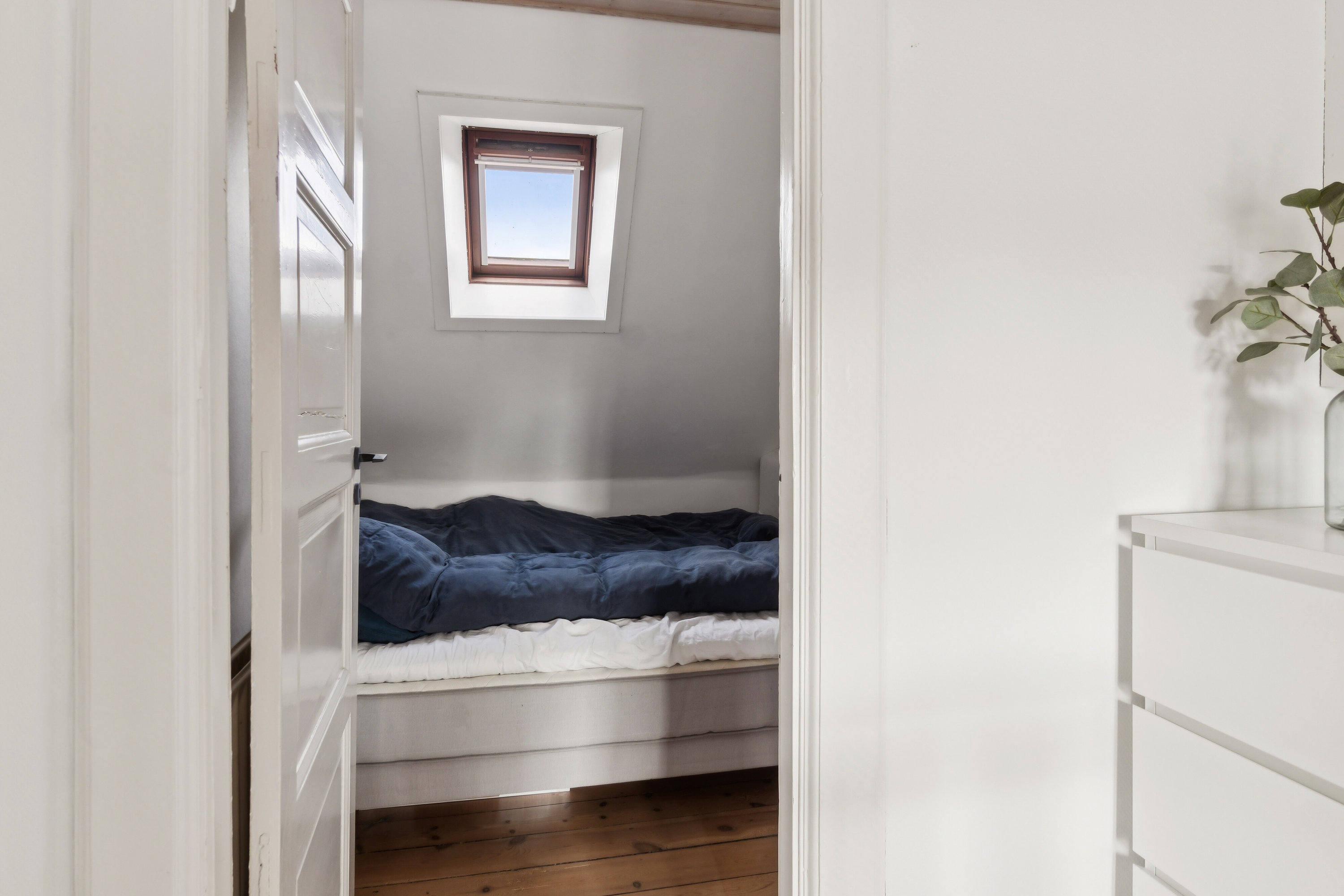 Fremhævet soveværelse billede i fuldskærmstilstand. Billede af N Valdemars Alle 9, 4400 Kalundborg