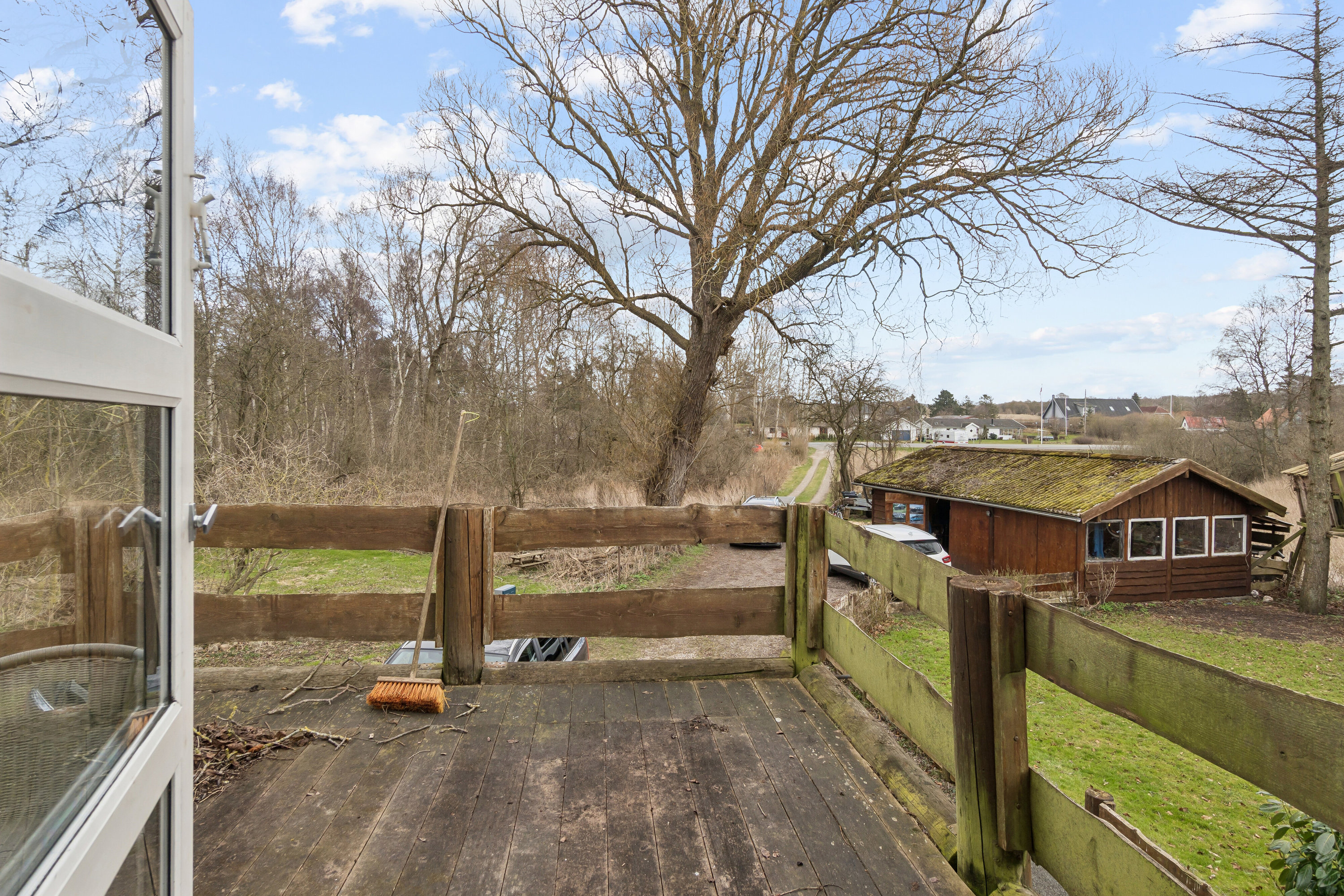 Fremhævet altan billede i fuldskærmstilstand. Billede af Frederiksberg 69, 4470 Svebølle