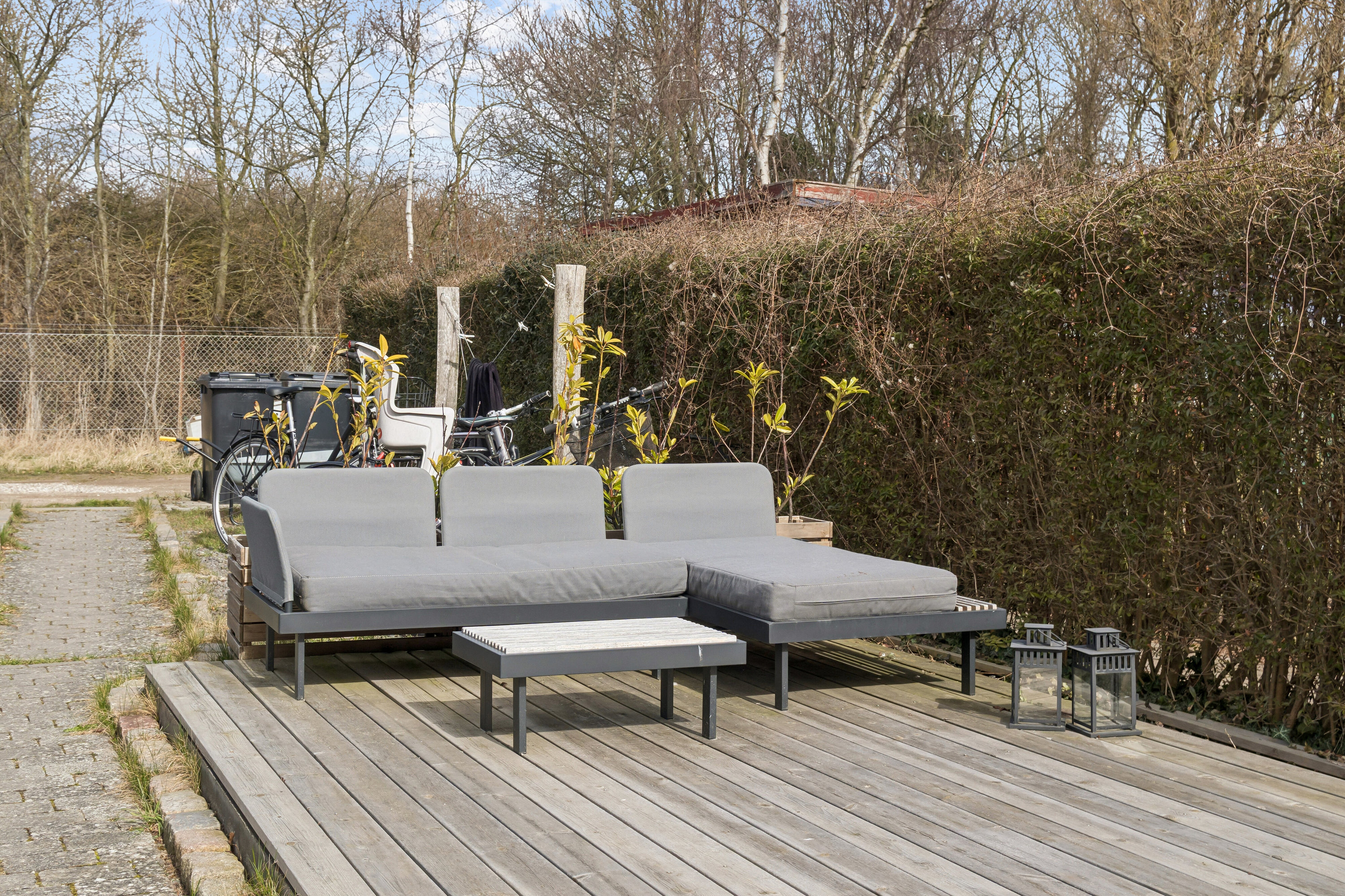 Fremhævet terrasse billede i fuldskærmstilstand. Billede af N Valdemars Alle 9, 4400 Kalundborg