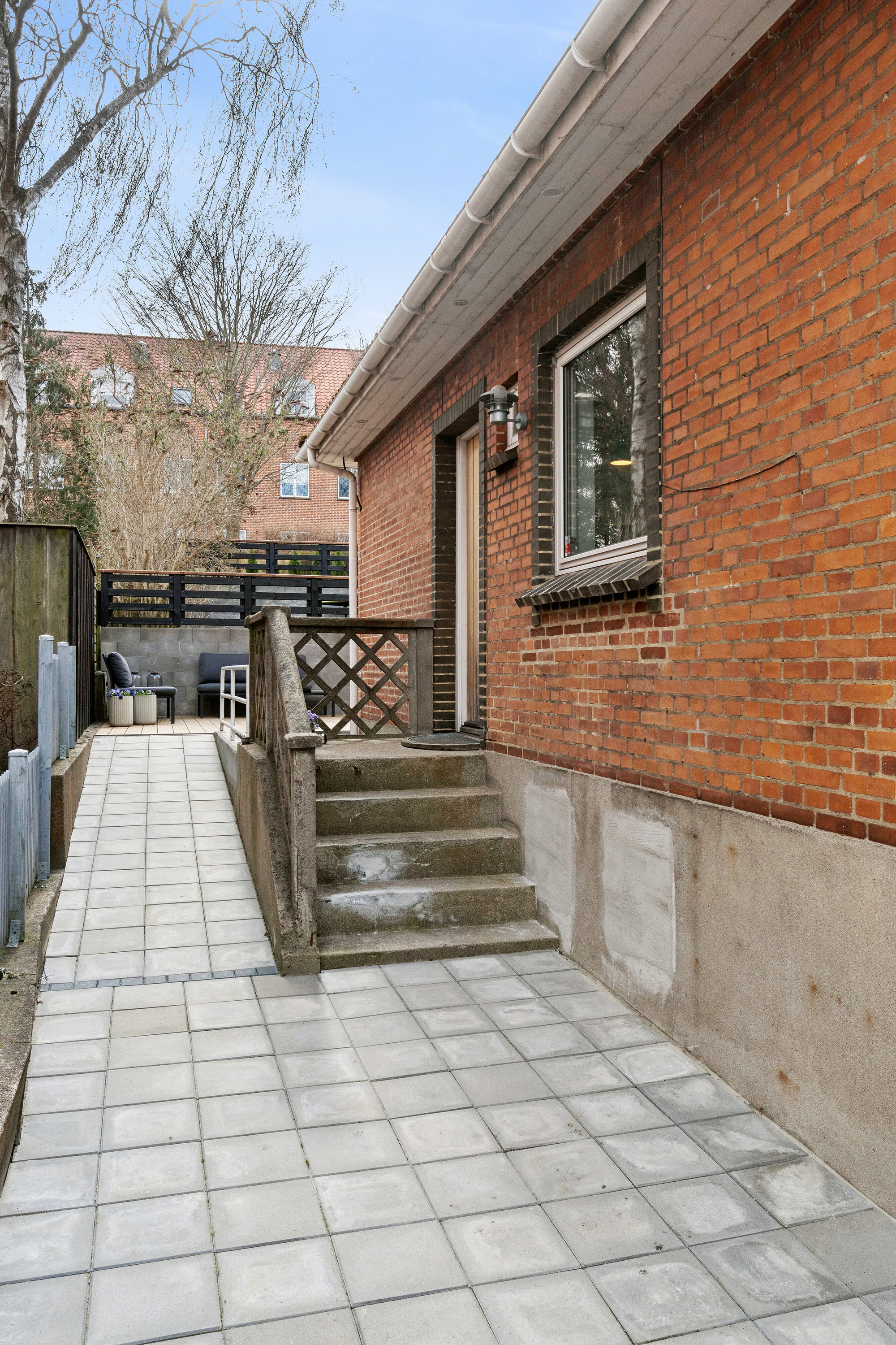 Fremhævet terrasse billede i fuldskærmstilstand. Billede af Havrevænget 5, 4700 Næstved