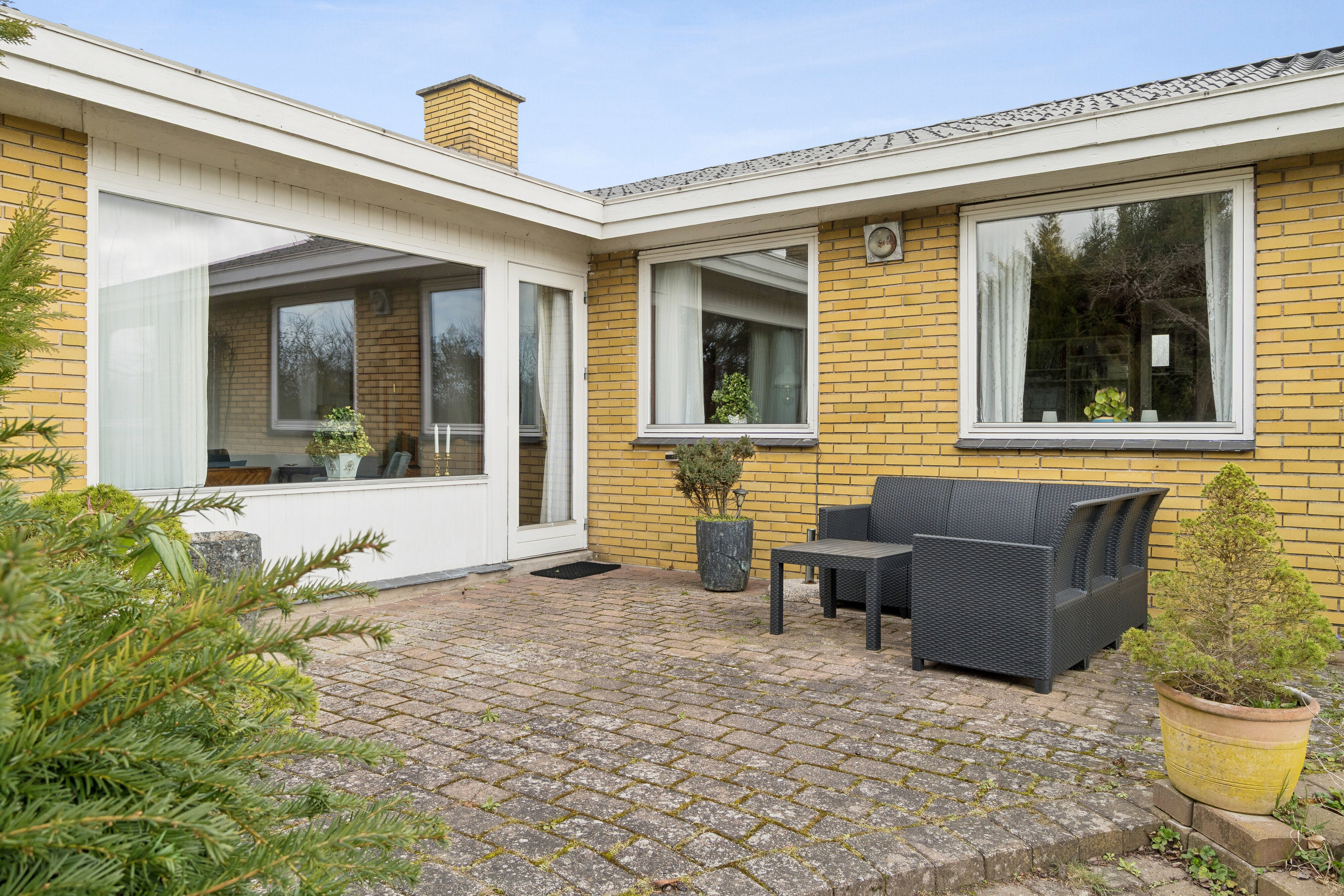 Fremhævet terrasse billede i fuldskærmstilstand. Billede af Drosselvænget 5, 4700 Næstved