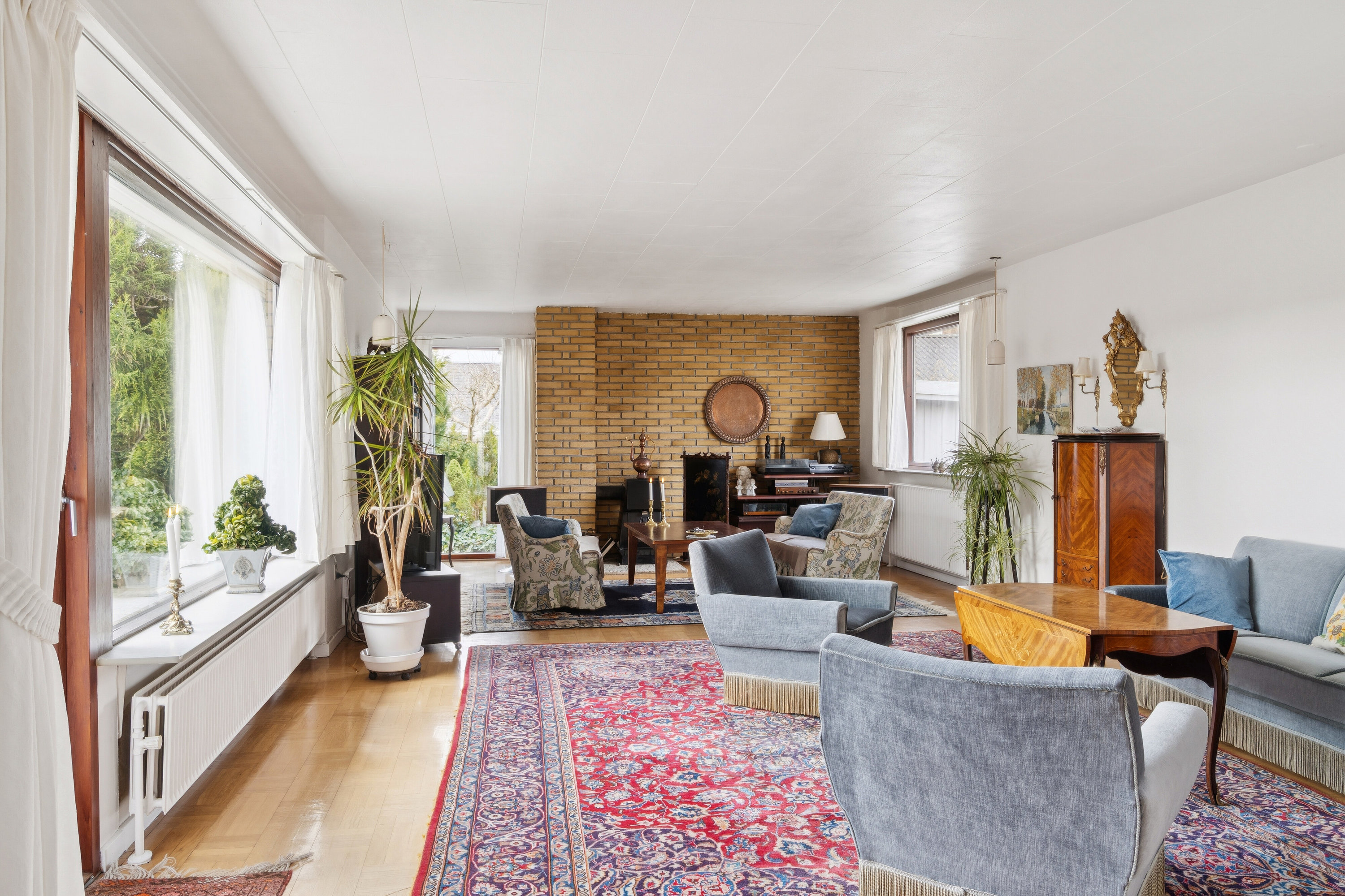 Fremhævet stue billede i fuldskærmstilstand. Billede af Drosselvænget 5, 4700 Næstved