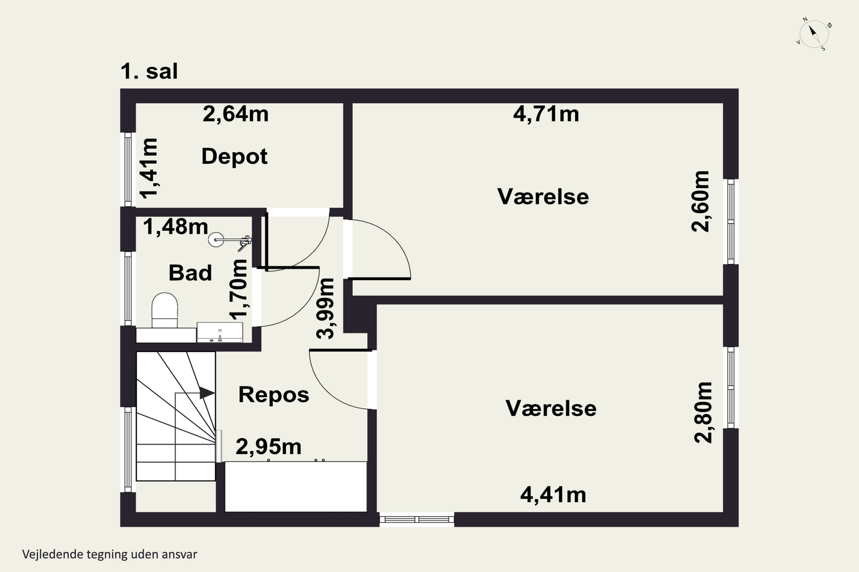 Plantegninger billede af Gyldenbjergsvej 30, 5700 Svendborg