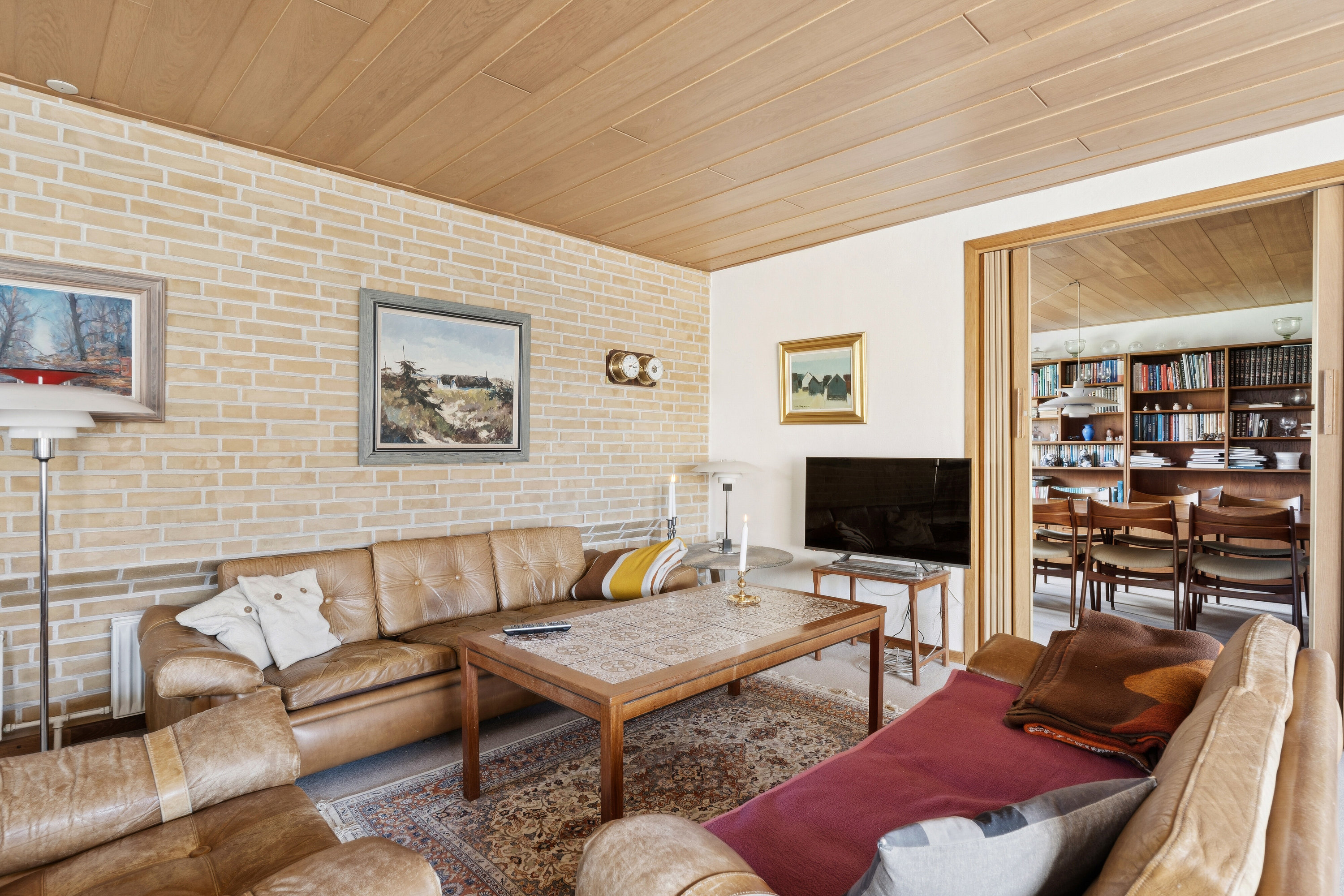 Fremhævet stue billede i fuldskærmstilstand. Billede af Slotsbakken 3, 6300 Gråsten