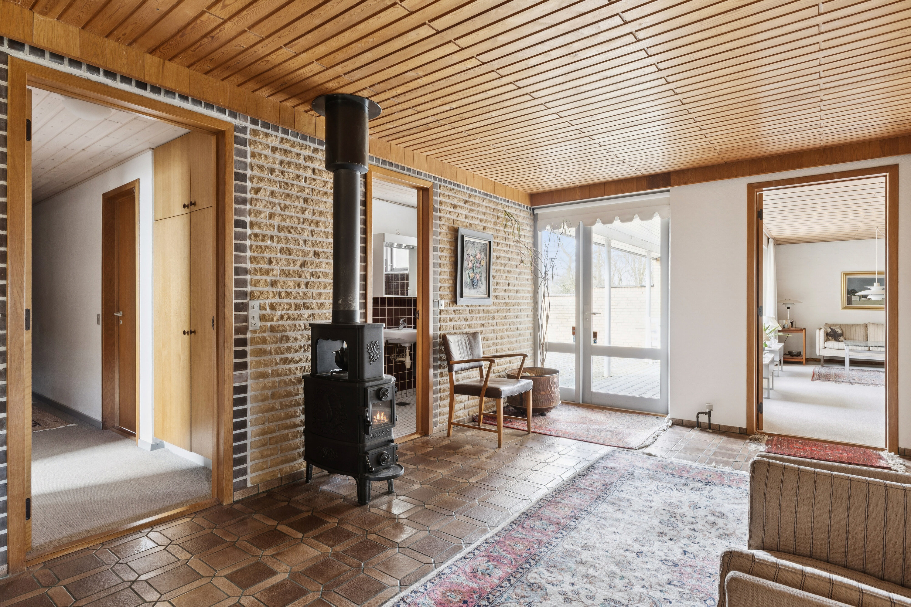 Fremhævet stue billede i fuldskærmstilstand. Billede af Slotsbakken 3, 6300 Gråsten