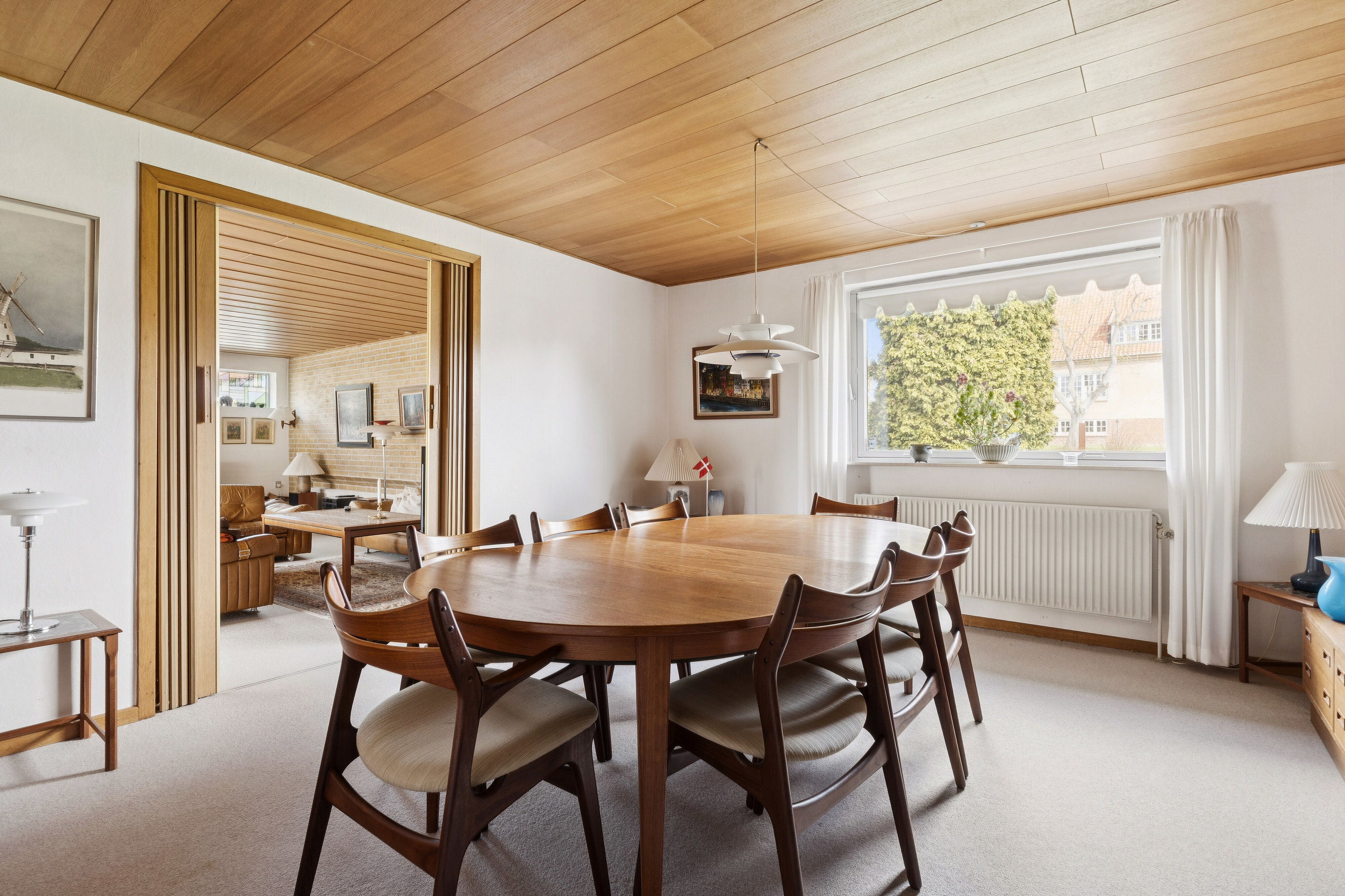 Fremhævet spisestue billede i fuldskærmstilstand. Billede af Slotsbakken 3, 6300 Gråsten