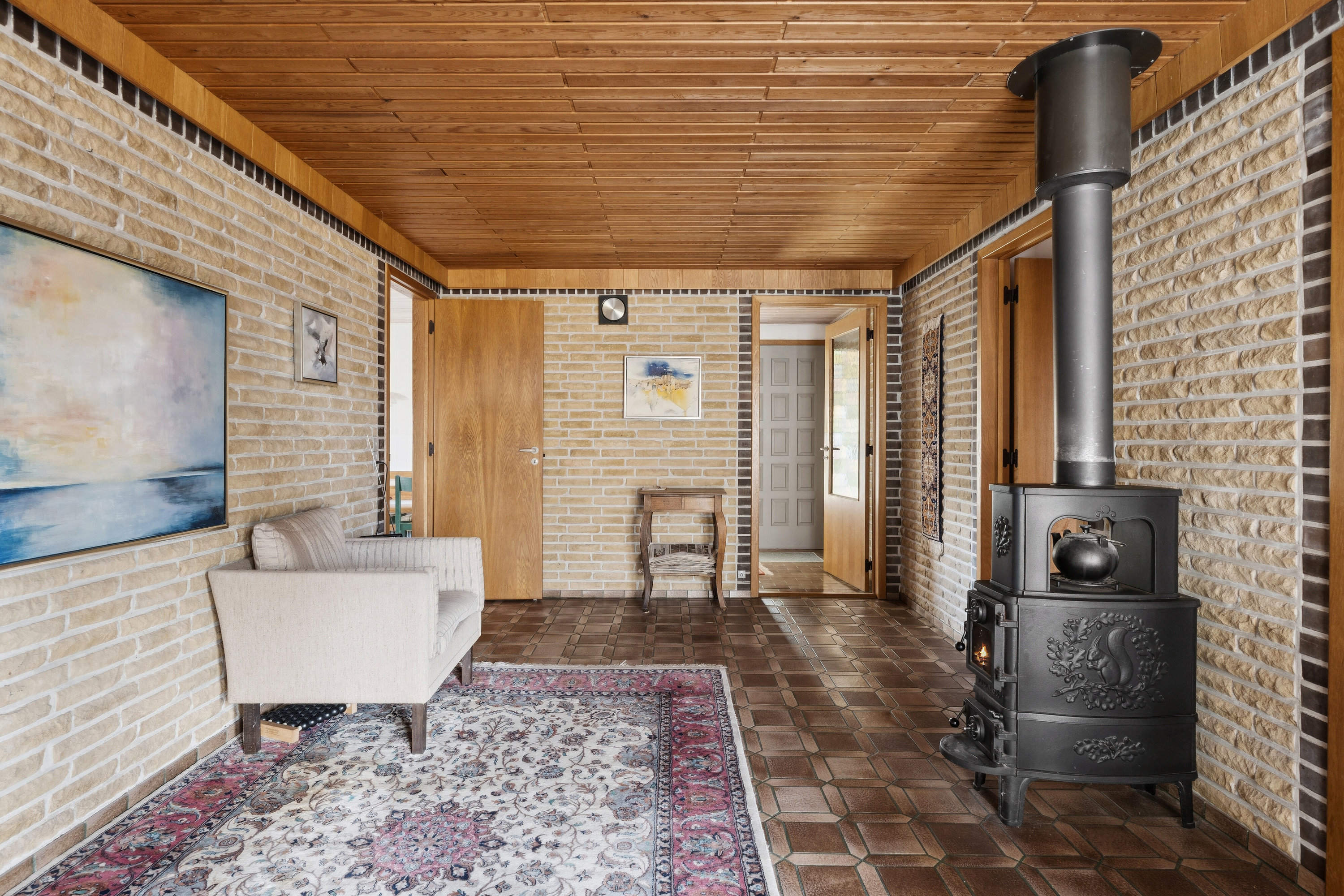 Fremhævet stue billede i fuldskærmstilstand. Billede af Slotsbakken 3, 6300 Gråsten