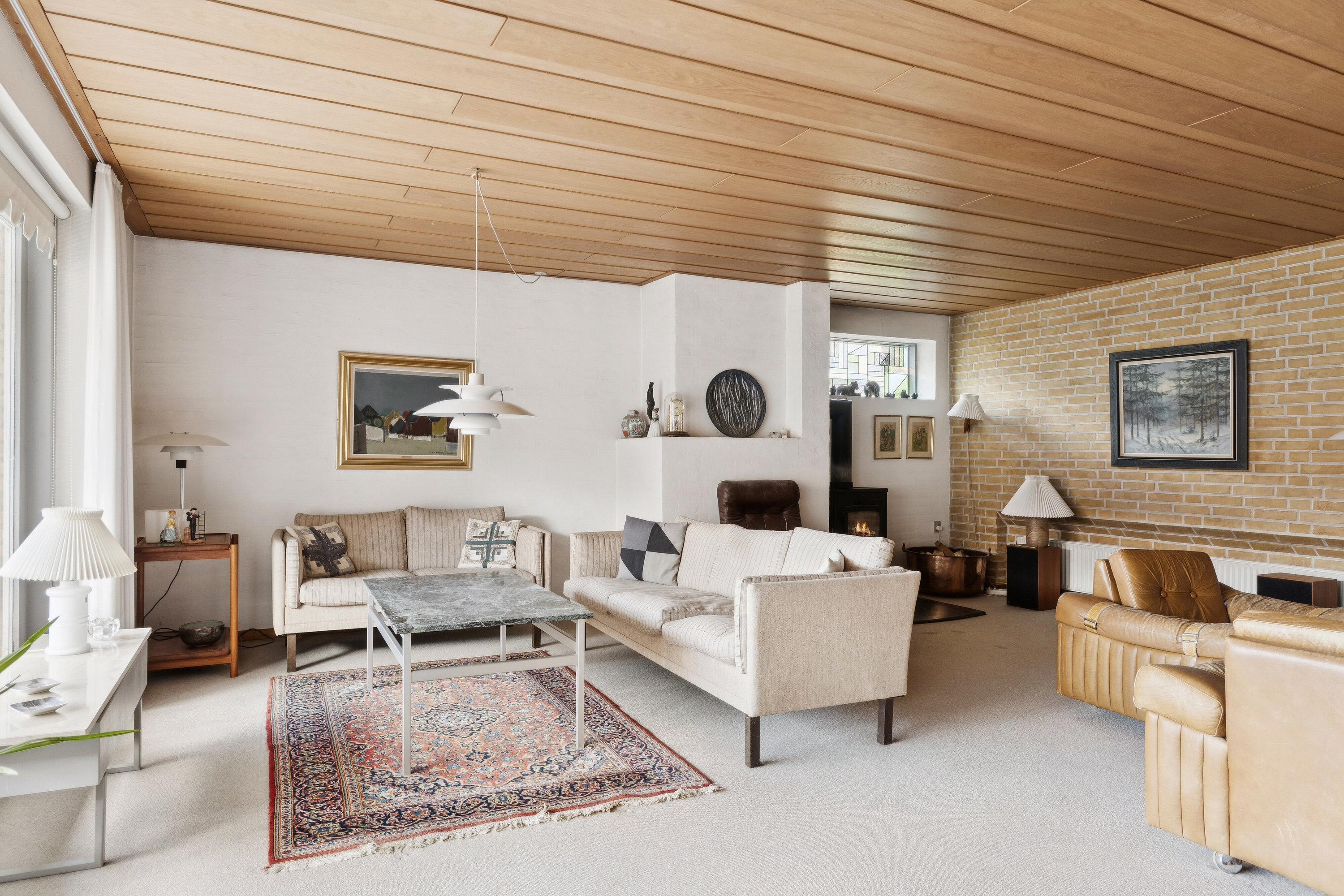 Fremhævet stue billede i fuldskærmstilstand. Billede af Slotsbakken 3, 6300 Gråsten