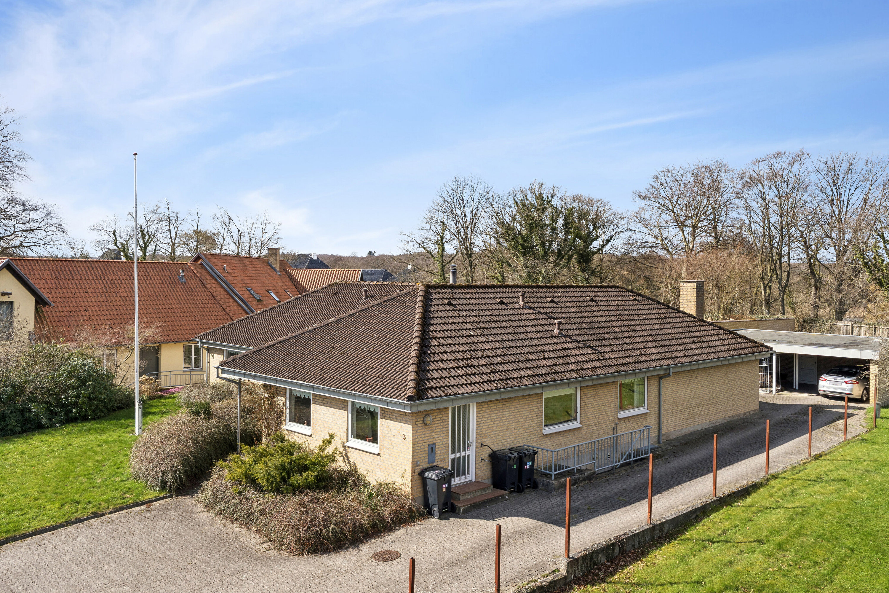 Fremhævet udsigt fra toppen billede i fuldskærmstilstand. Billede af Slotsbakken 3, 6300 Gråsten