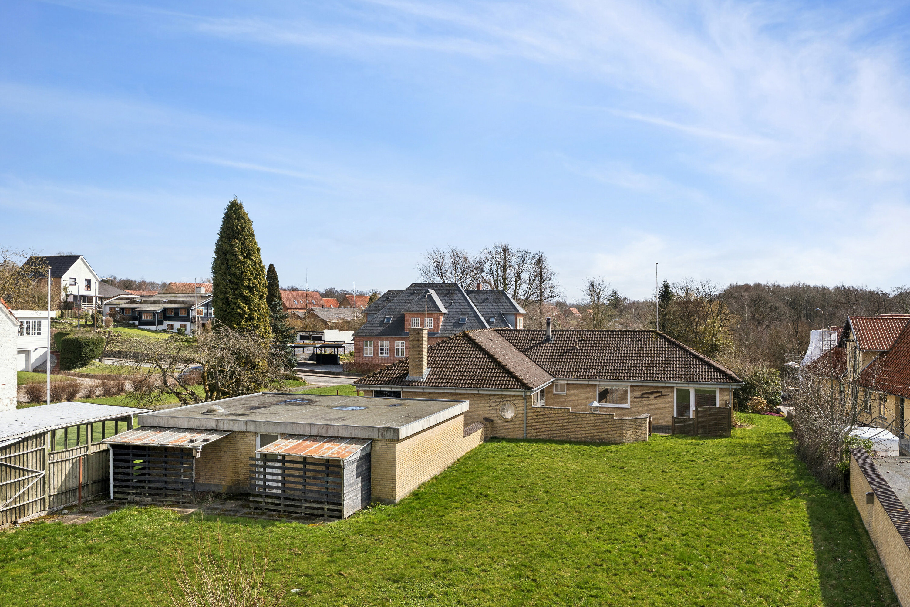 Fremhævet udsigt fra toppen billede i fuldskærmstilstand. Billede af Slotsbakken 3, 6300 Gråsten