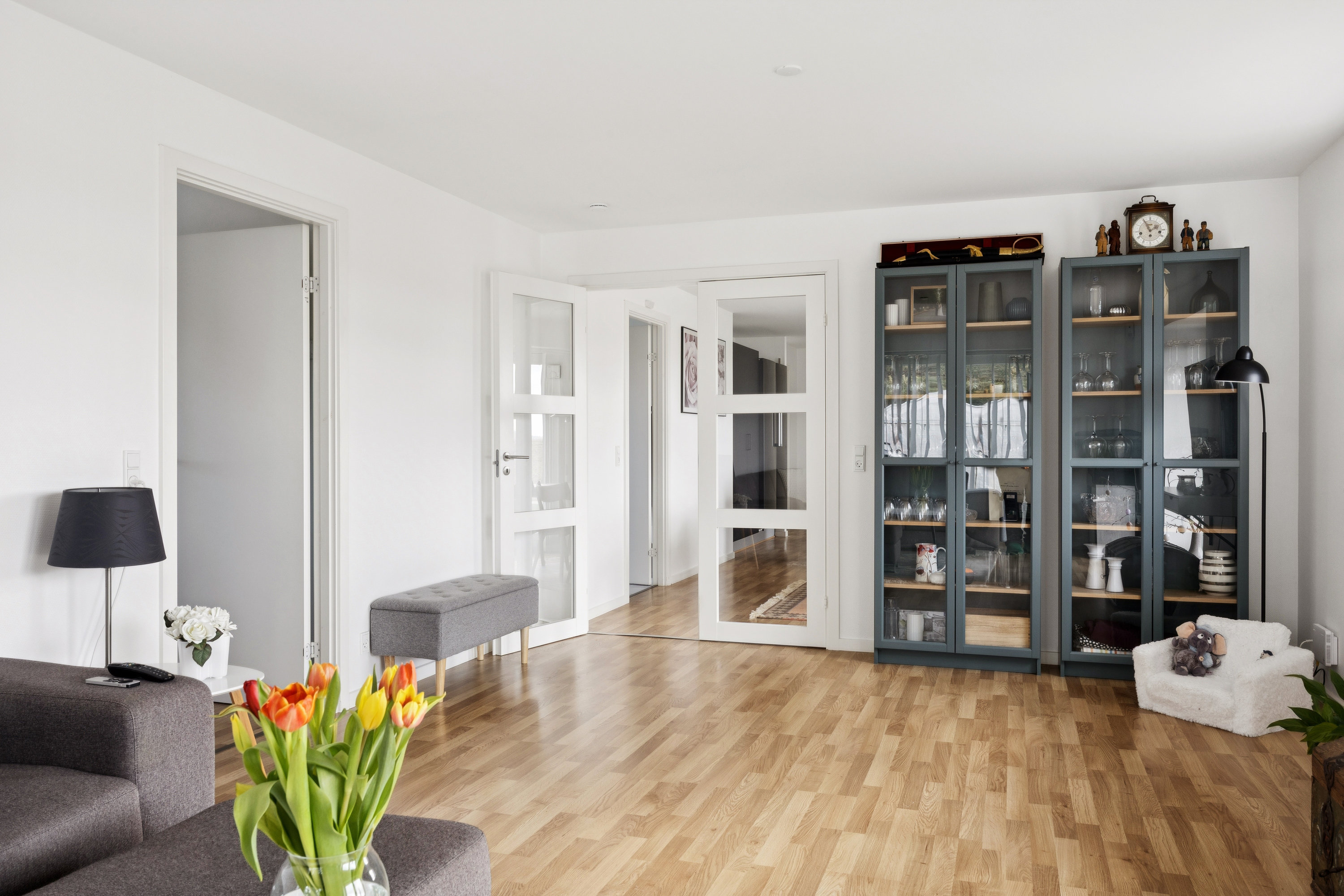 Fremhævet stue billede i fuldskærmstilstand. Billede af Degnehuse 7, 4450 Jyderup