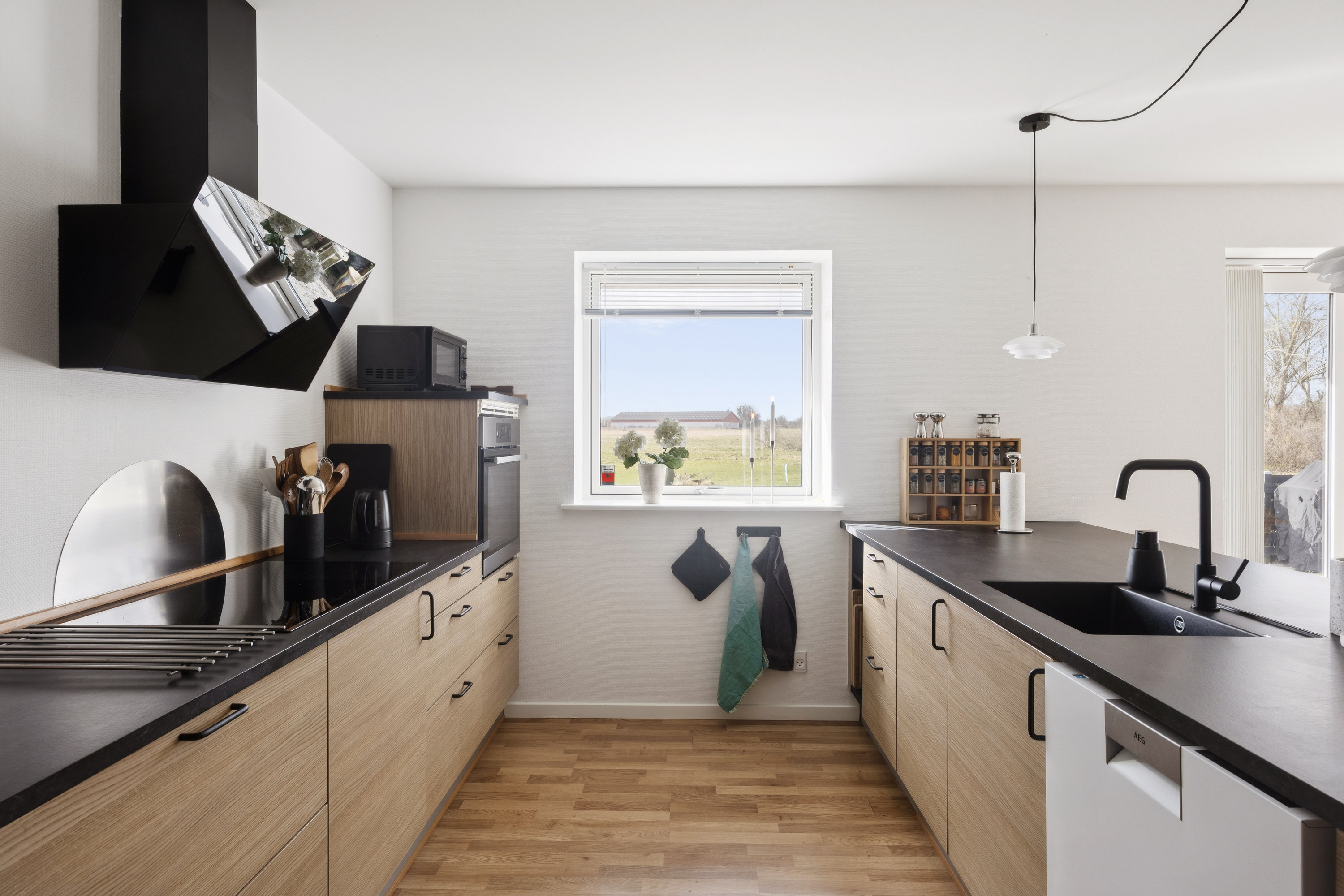 Fremhævet køkken billede i fuldskærmstilstand. Billede af Degnehuse 7, 4450 Jyderup