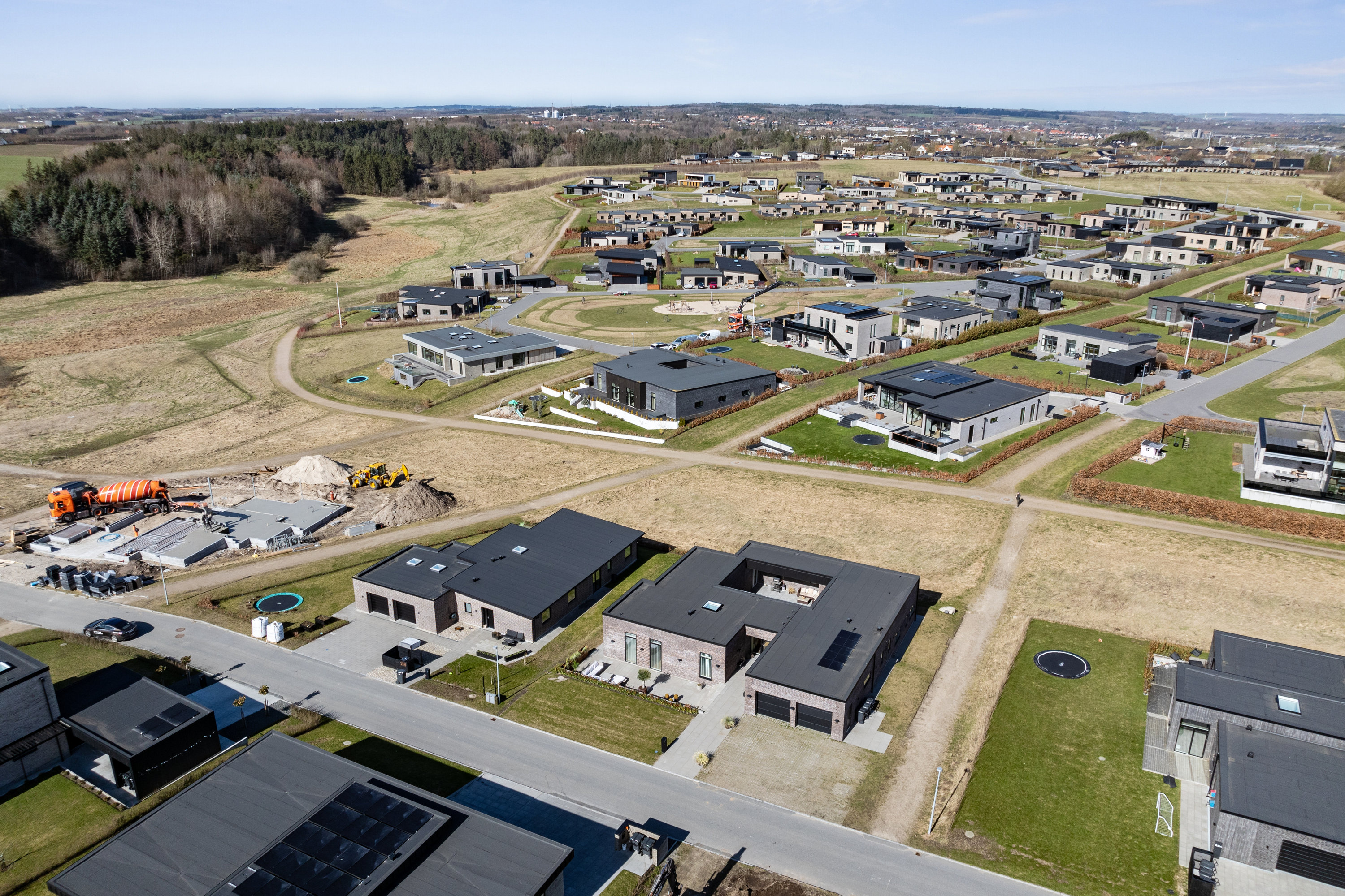 Fremhævet luftfoto billede i fuldskærmstilstand. Billede af Høje Støvring 216, 9530 Støvring