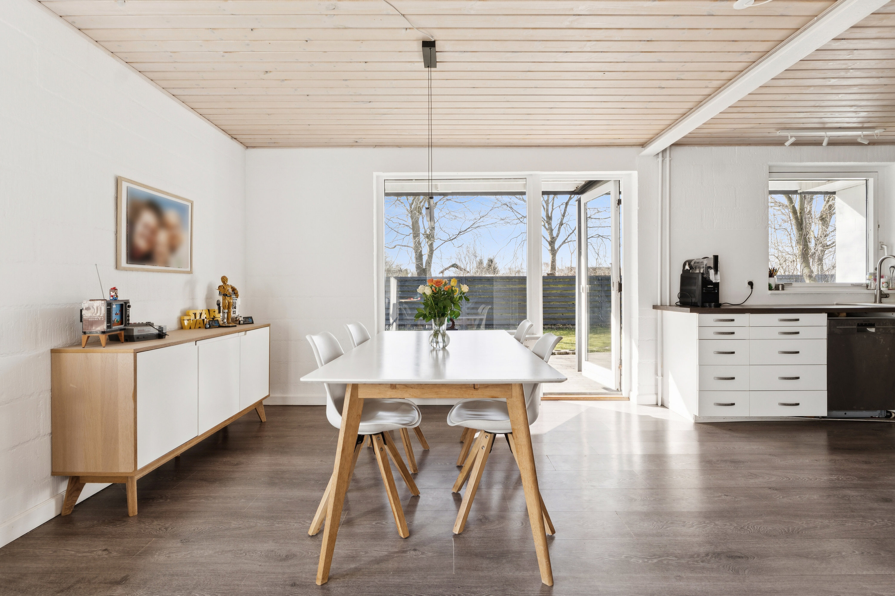 Fremhævet spisestue billede i fuldskærmstilstand. Billede af Dalsøvej 24, 7200 Grindsted