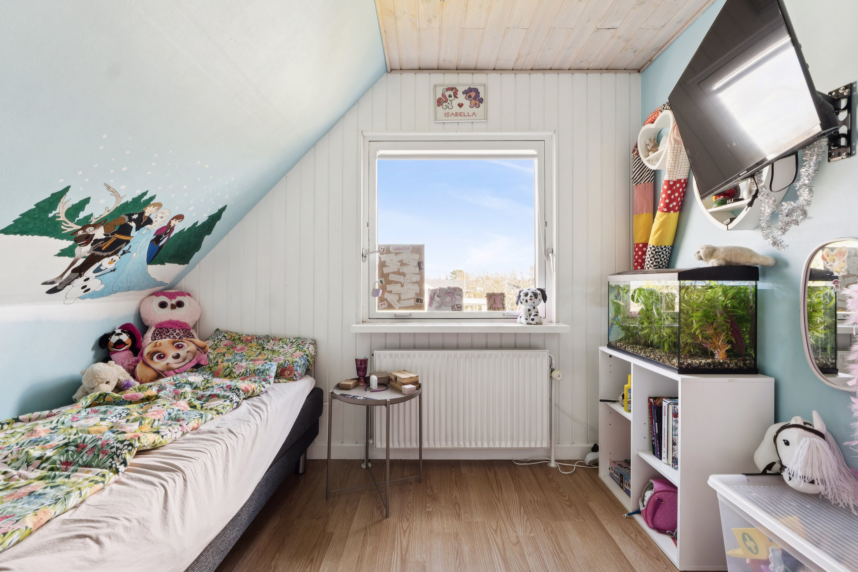 Fremhævet soveværelse billede i fuldskærmstilstand. Billede af Dalsøvej 24, 7200 Grindsted