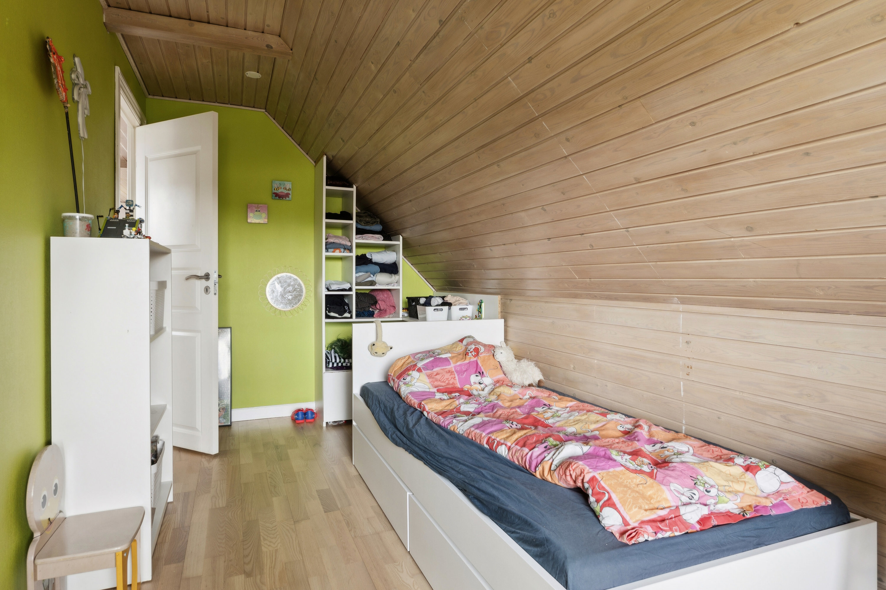 Fremhævet soveværelse billede i fuldskærmstilstand. Billede af Dalsøvej 24, 7200 Grindsted