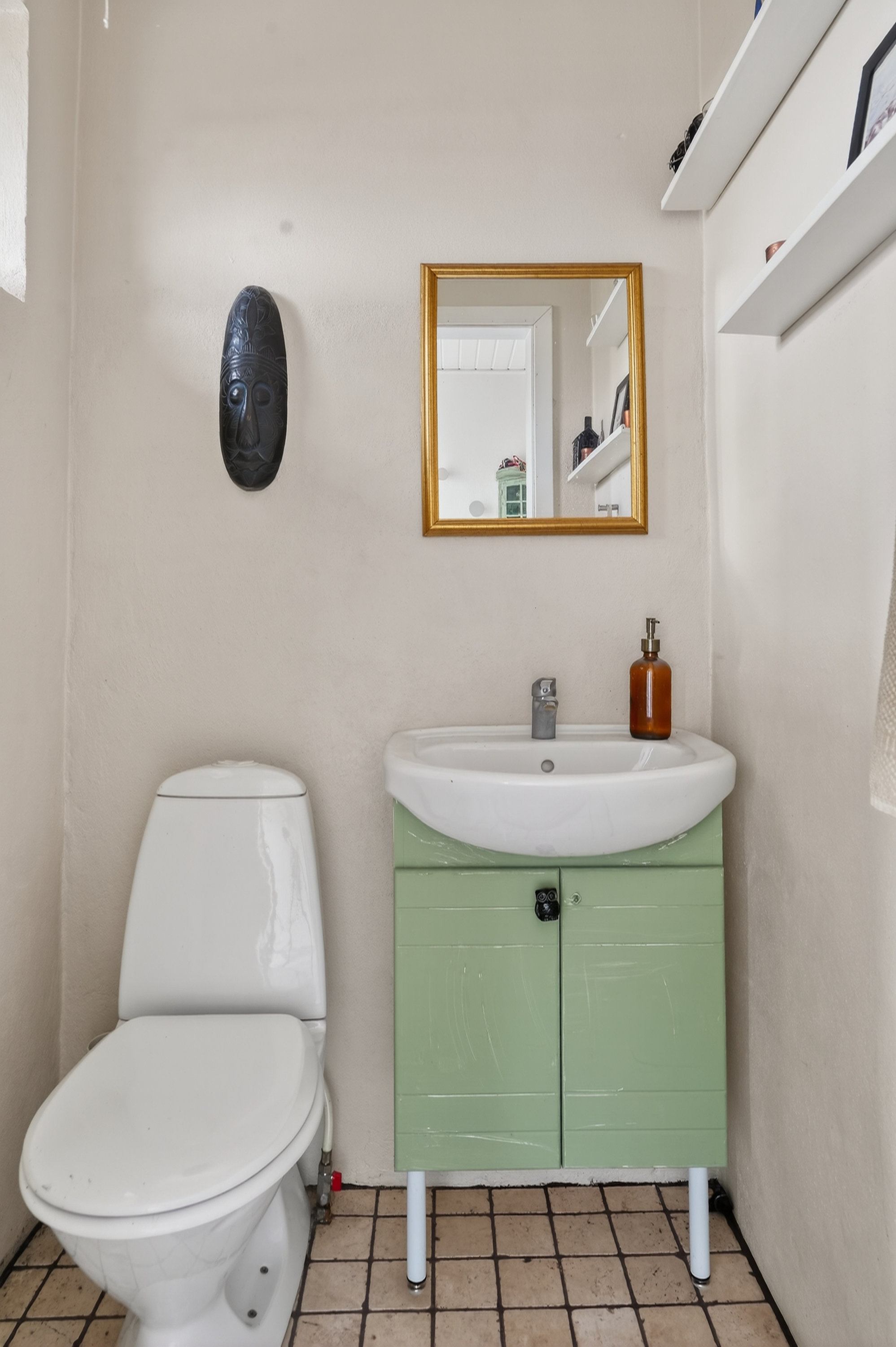 Fremhævet badeværelse billede i fuldskærmstilstand. Billede af Idrætsvej 27, Undløse, 4340 Tølløse