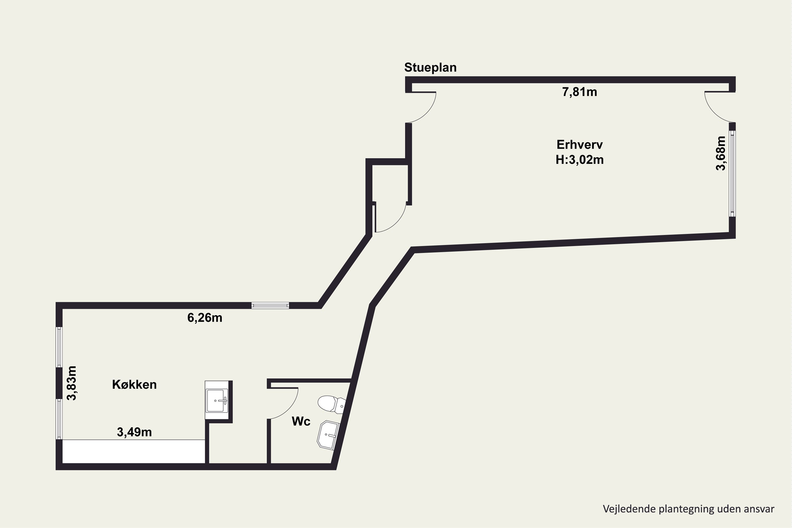 Plantegninger billede af Torvet 10, 6760 Ribe