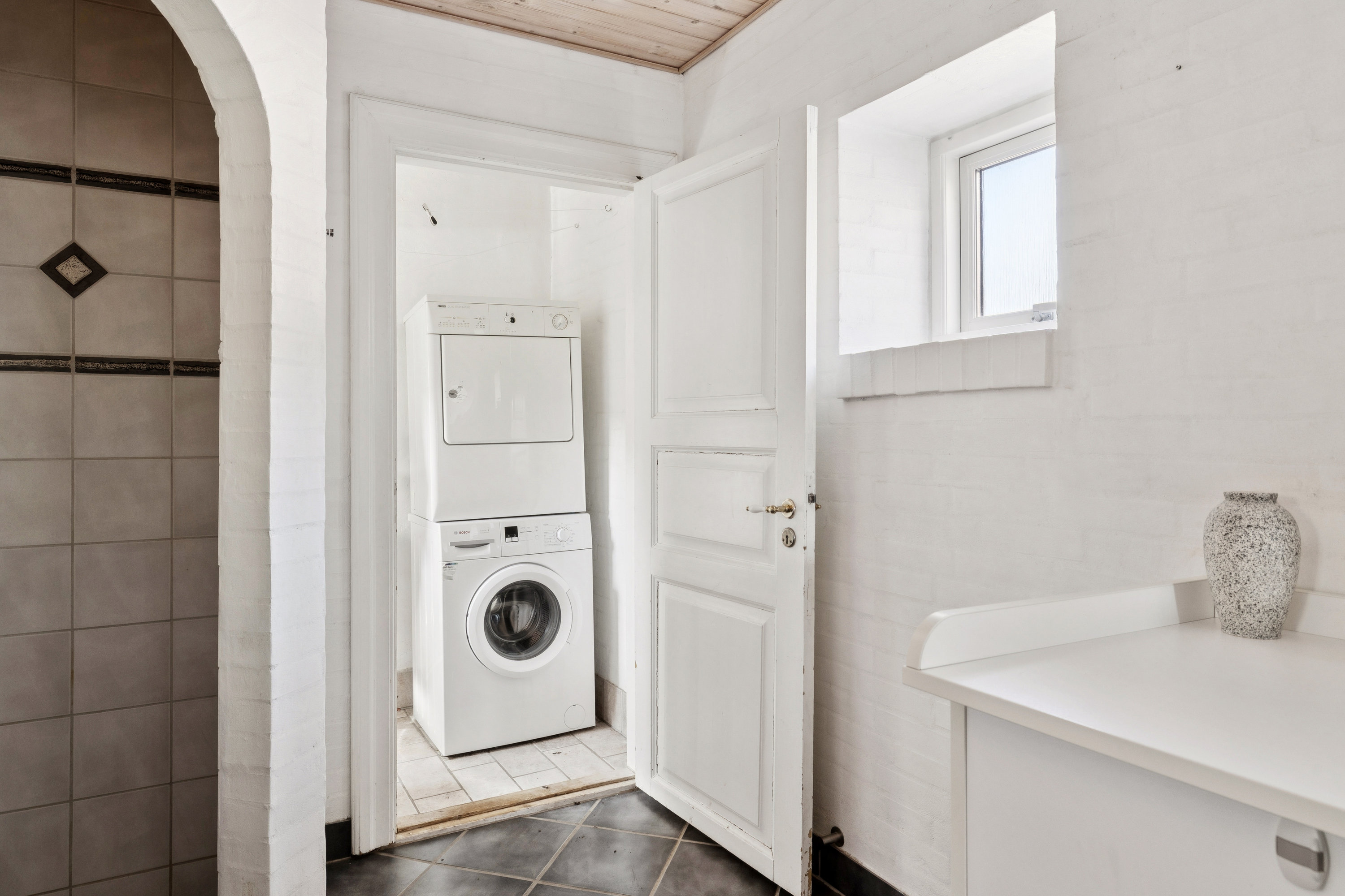 Fremhævet badeværelse billede i fuldskærmstilstand. Billede af Sandstræde 6, Klejtrup, 9500 Hobro