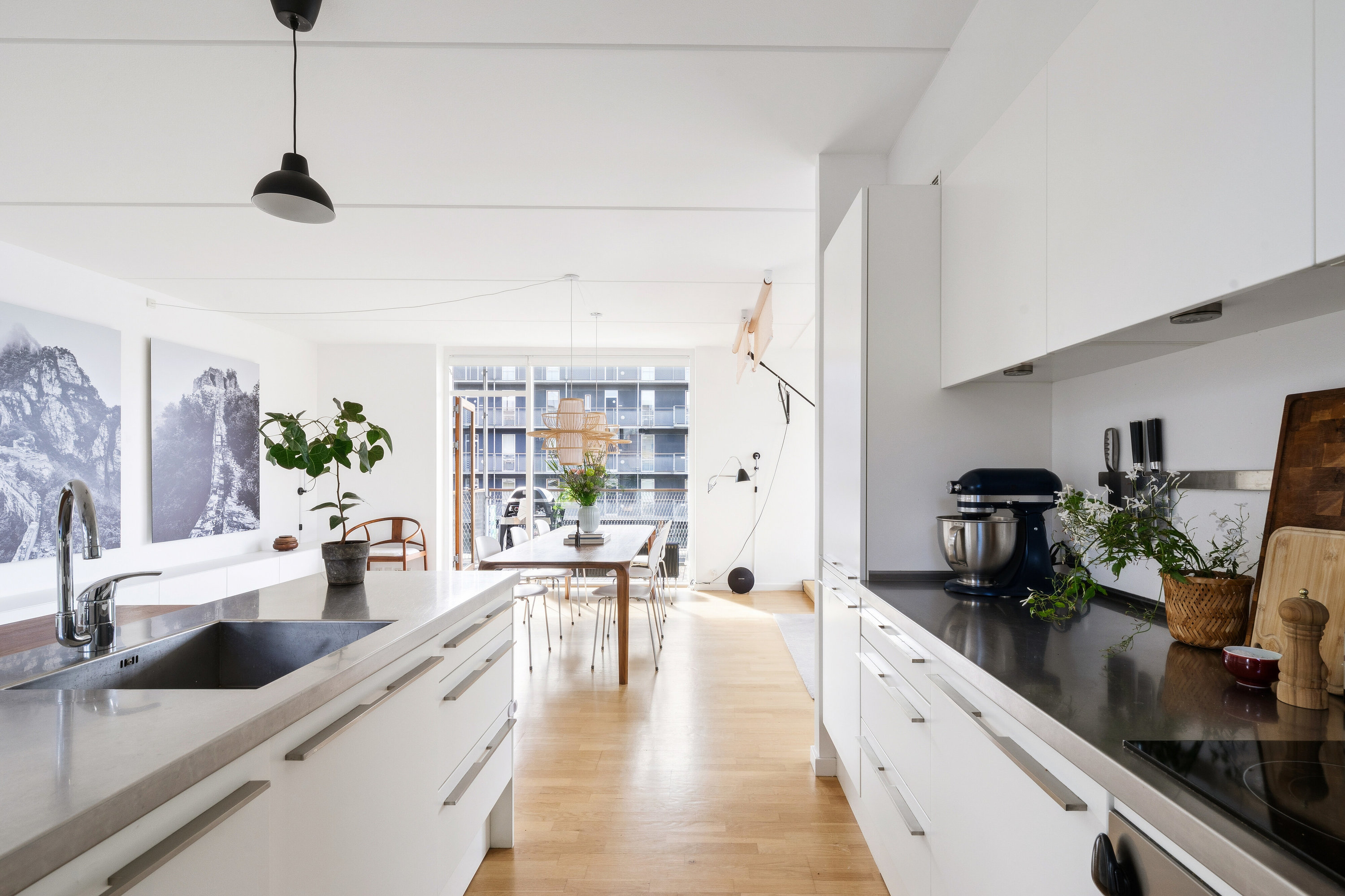 Fremhævet køkken billede i fuldskærmstilstand. Billede af Peter Holms Vej 16, 1. 3., 2450 København SV