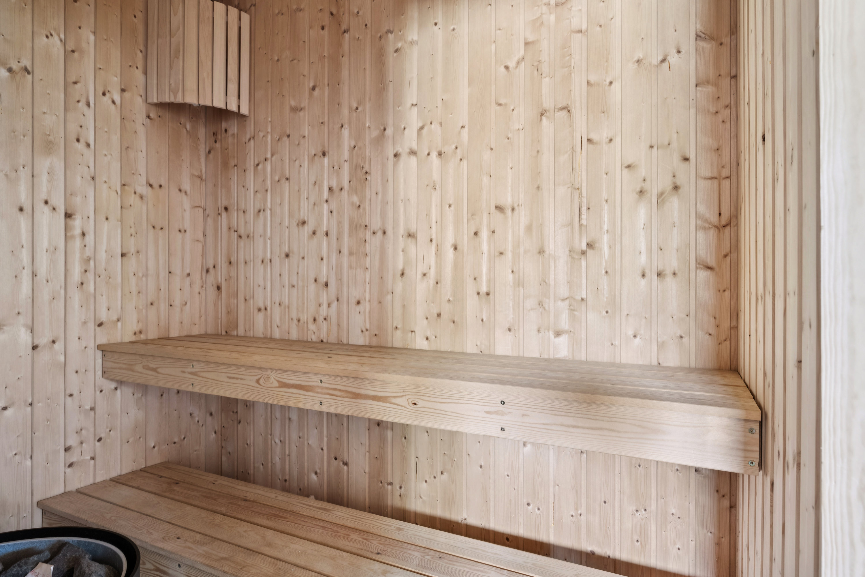 Fremhævet sauna billede i fuldskærmstilstand. Billede af Mågevej 1, Fuglslev, 8400 Ebeltoft